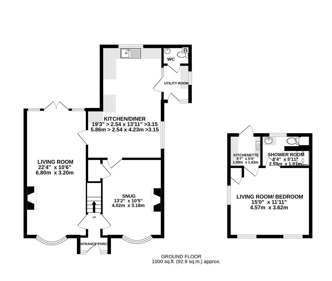 145, Ermin Street, Brockworth floorplan