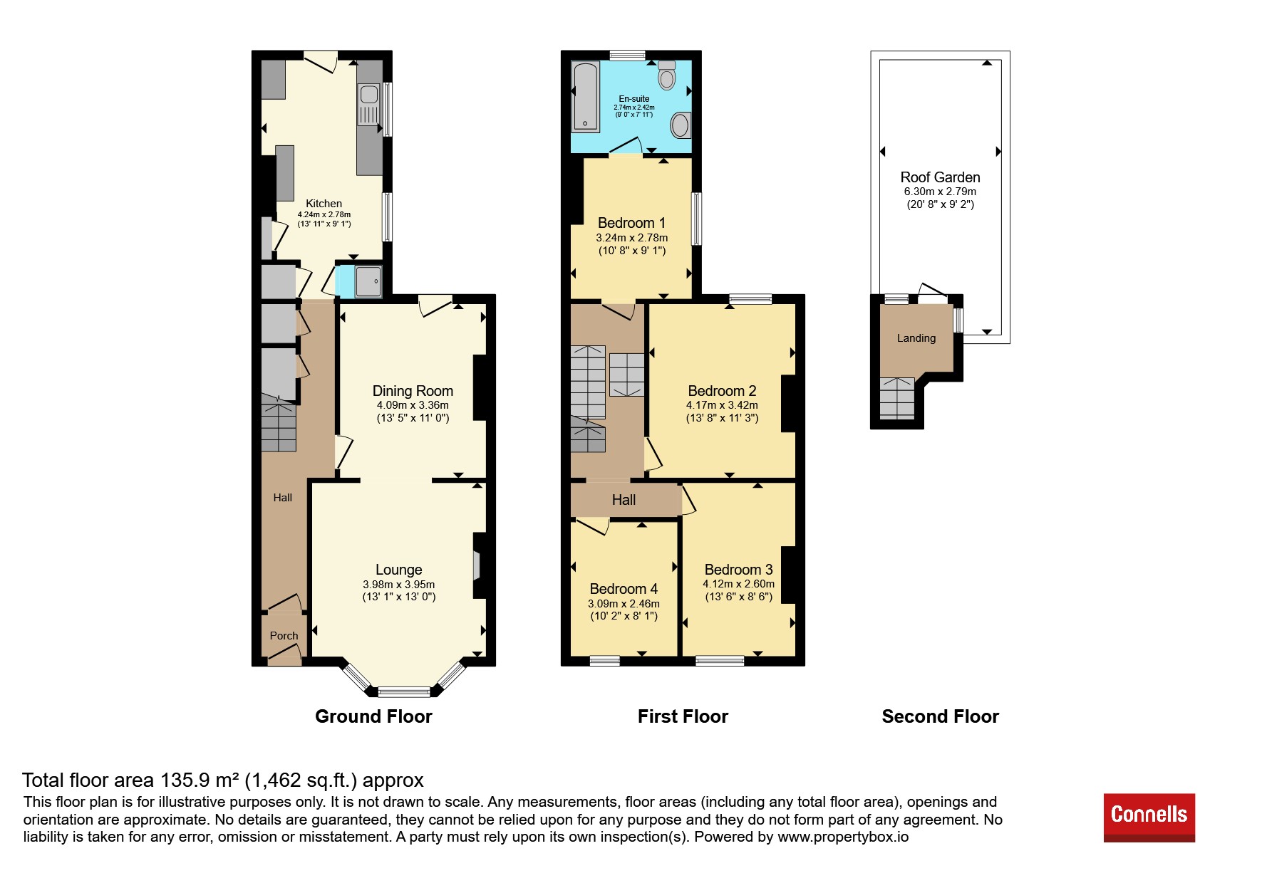 33, Southern Terrace, Plymouth floorplan