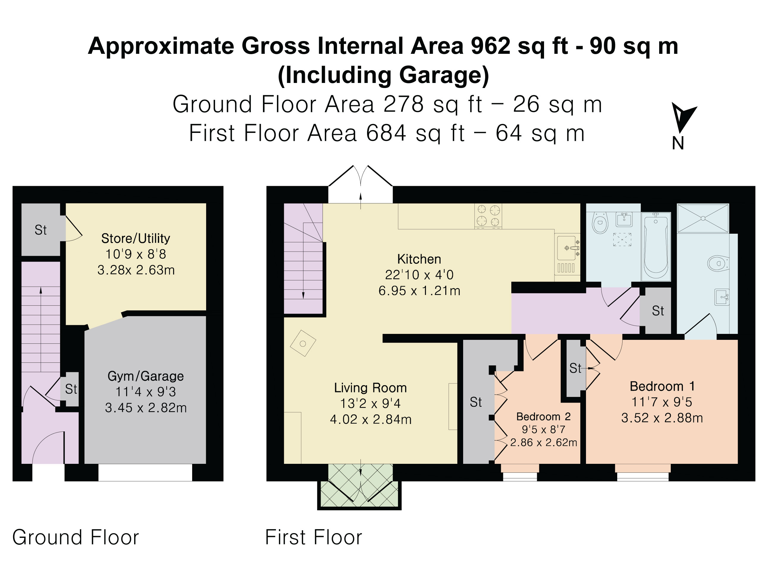 2, Tawny Road, Newton Abbot floorplan