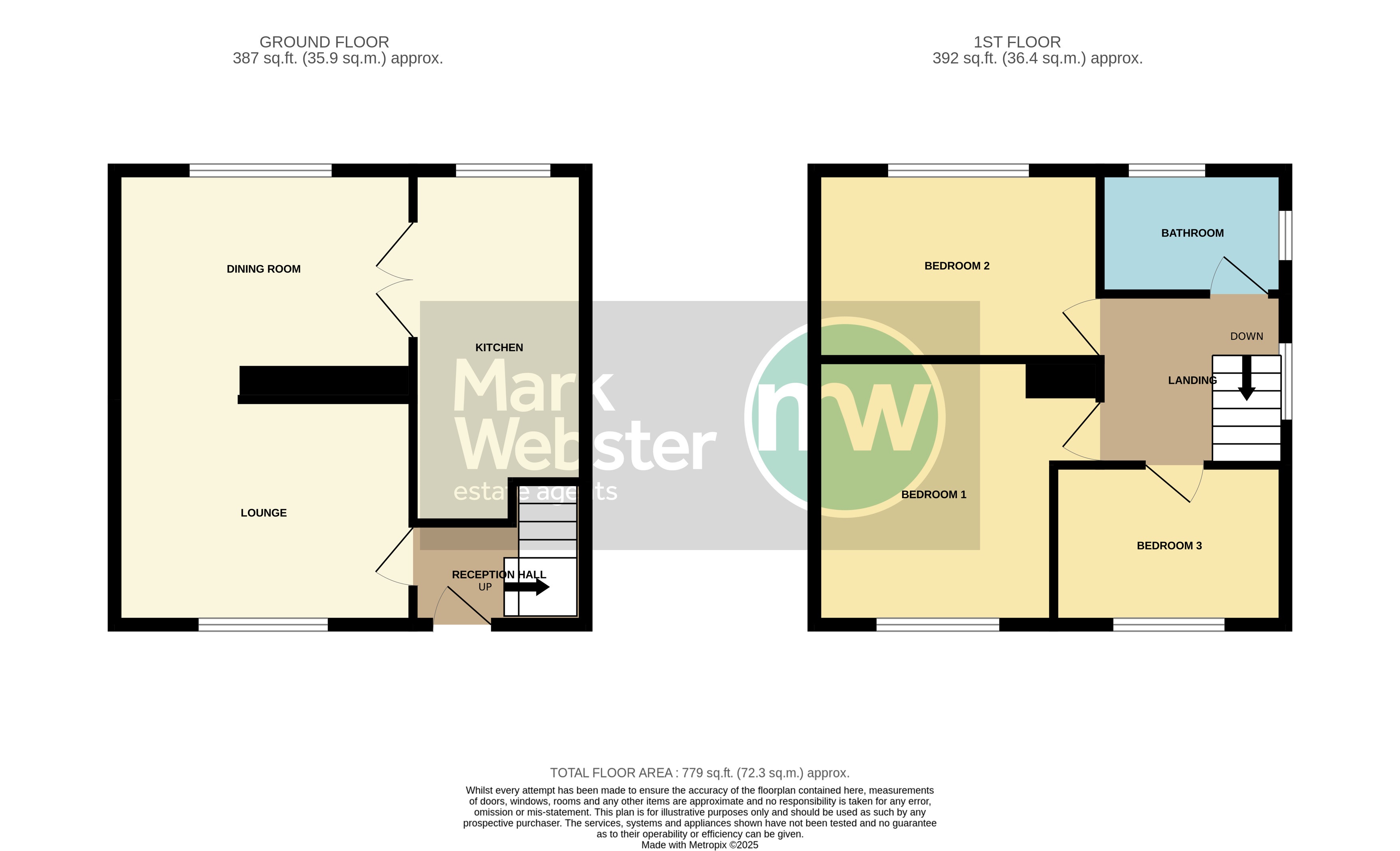 22, Cherry Close, Atherstone floorplan