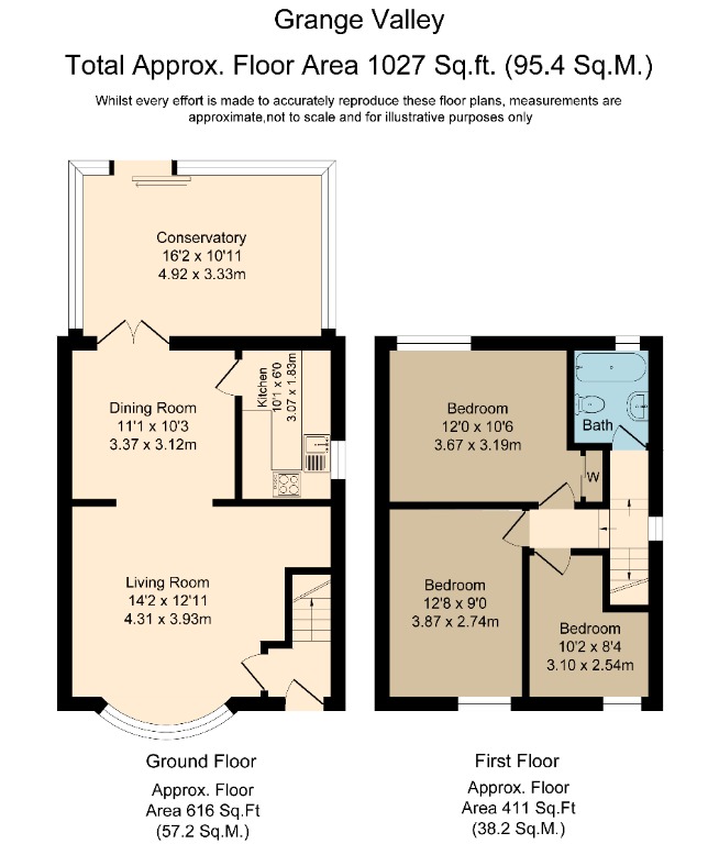 Grange Valley, Haydock, Haydock WA11, 3 bedroom semidetached house for