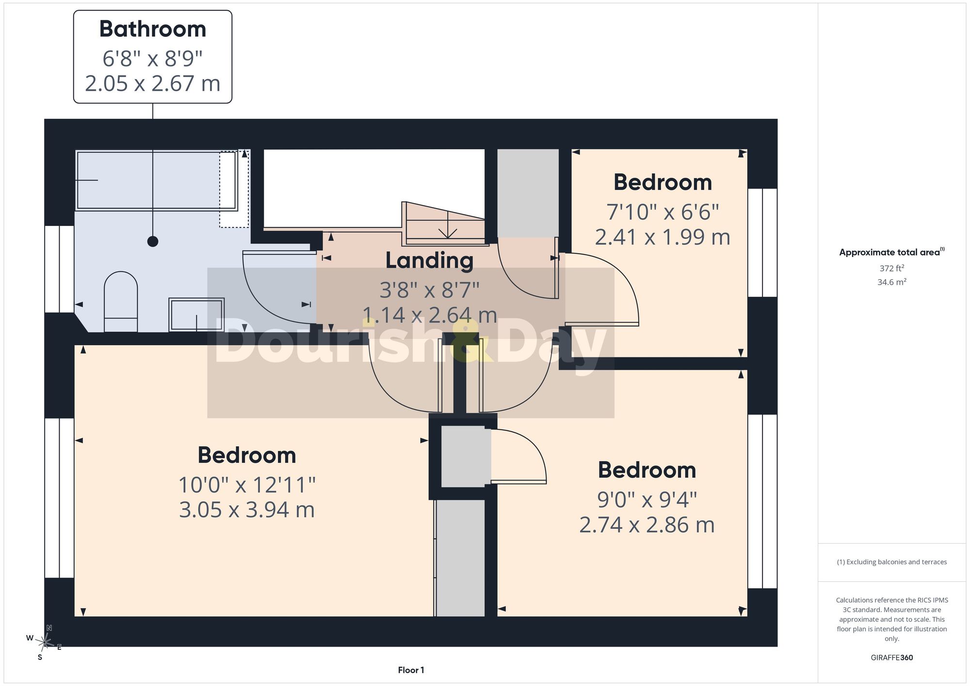 57 Croft Way, Market Drayton floorplan