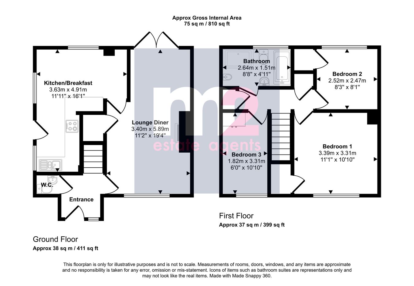 Tenby Close, Cwmbran floorplan