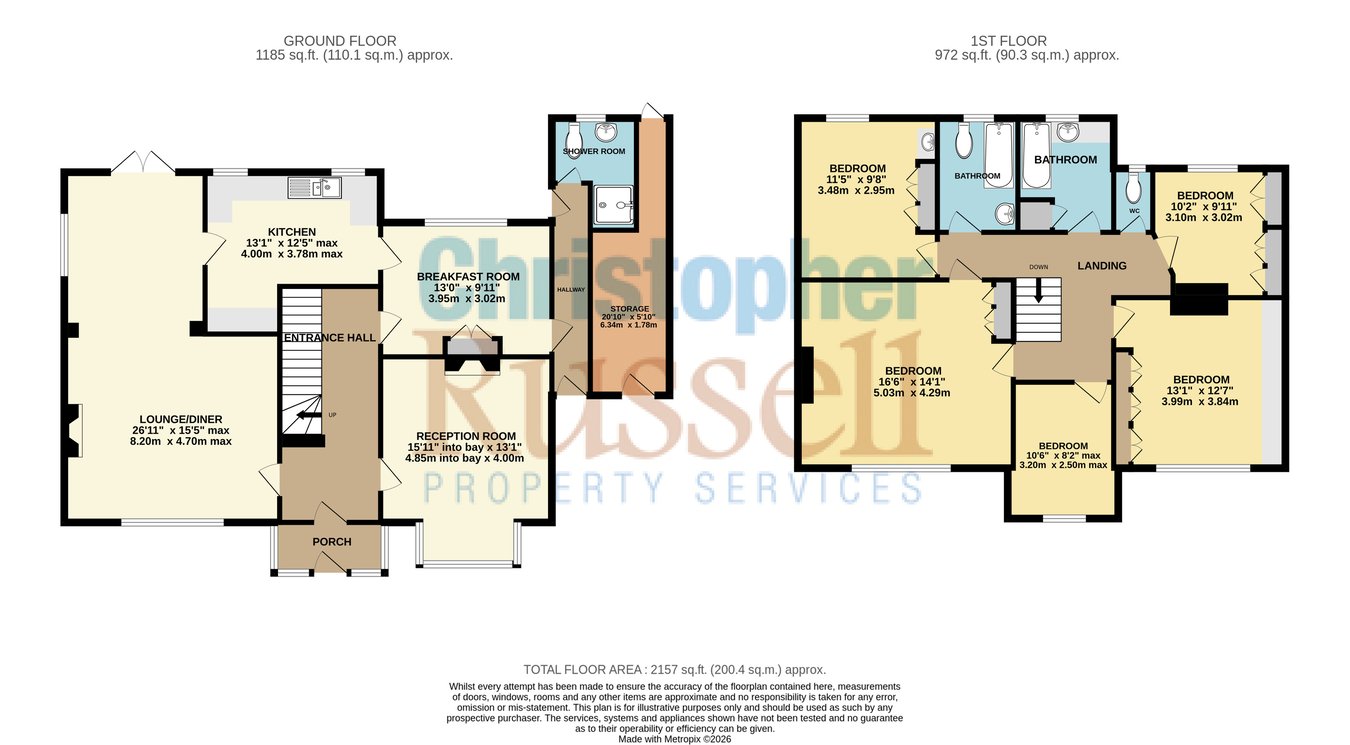 36, Crescent Road, Sidcup floorplan