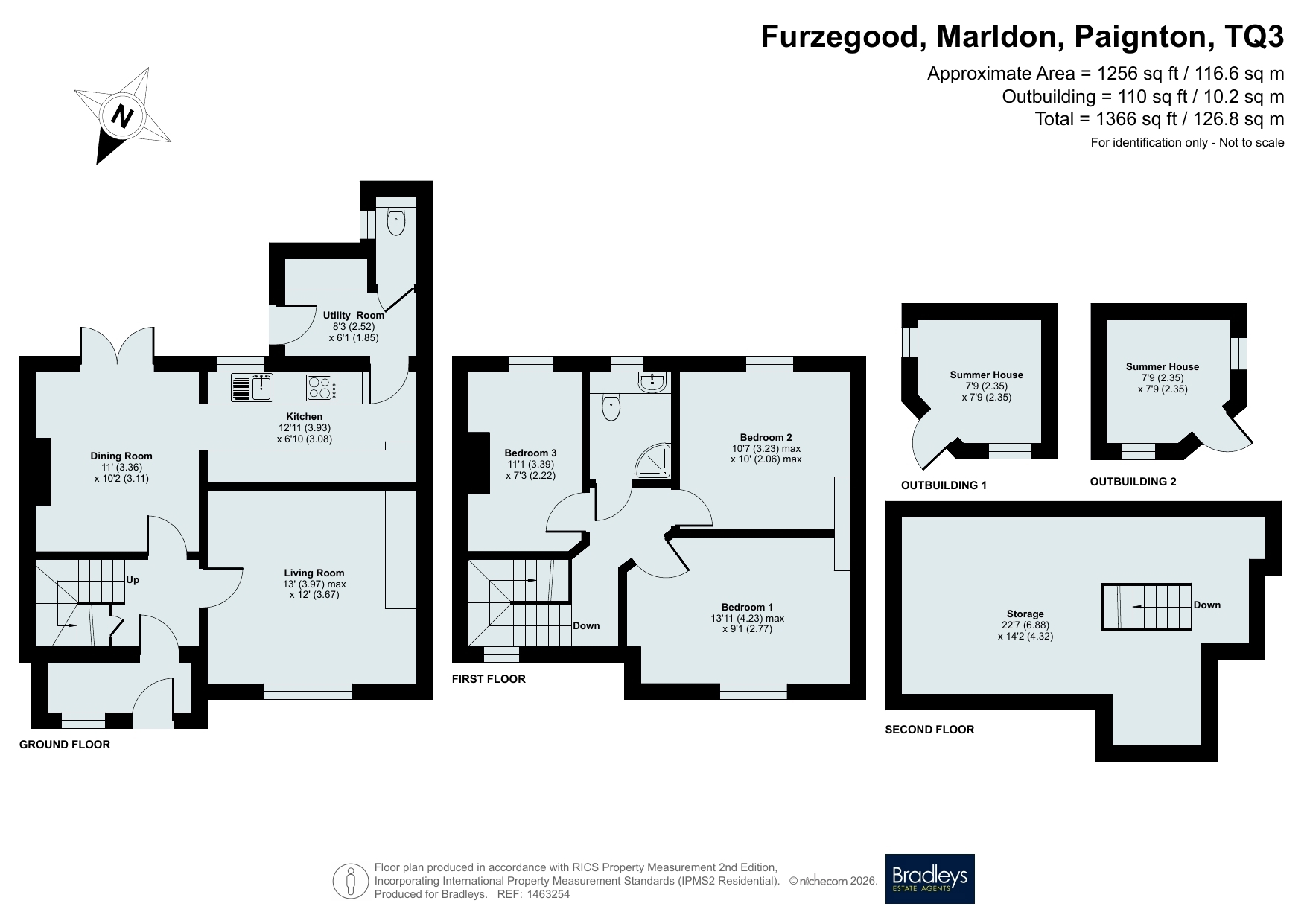 8 Furzegood, Marldon Paignton Devon, Paignton floorplan