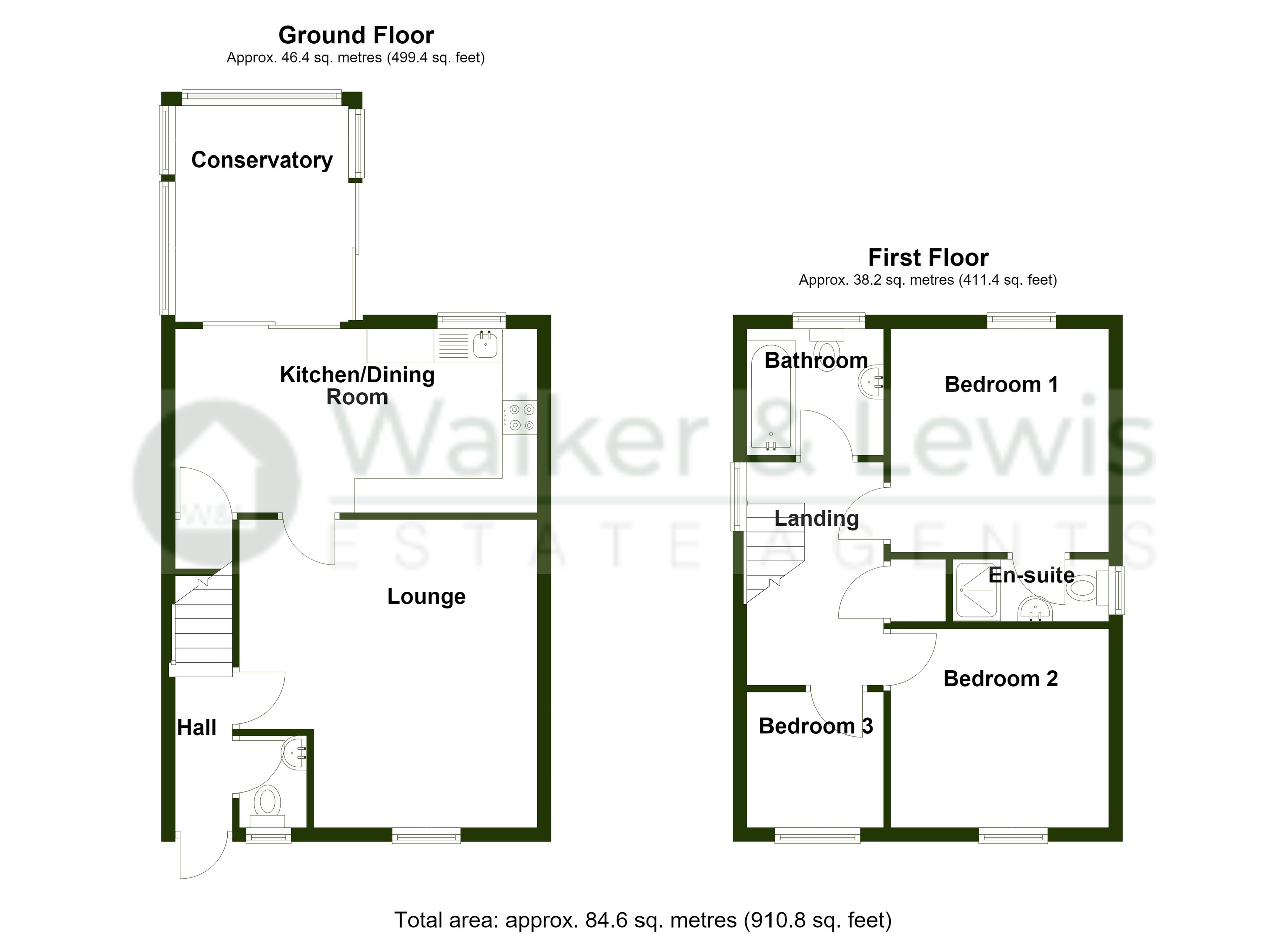 22 Incline Top, Merthyr Tydfil floorplan