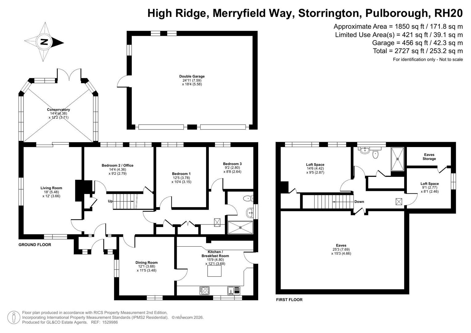Merryfield Way, Storrington floorplan