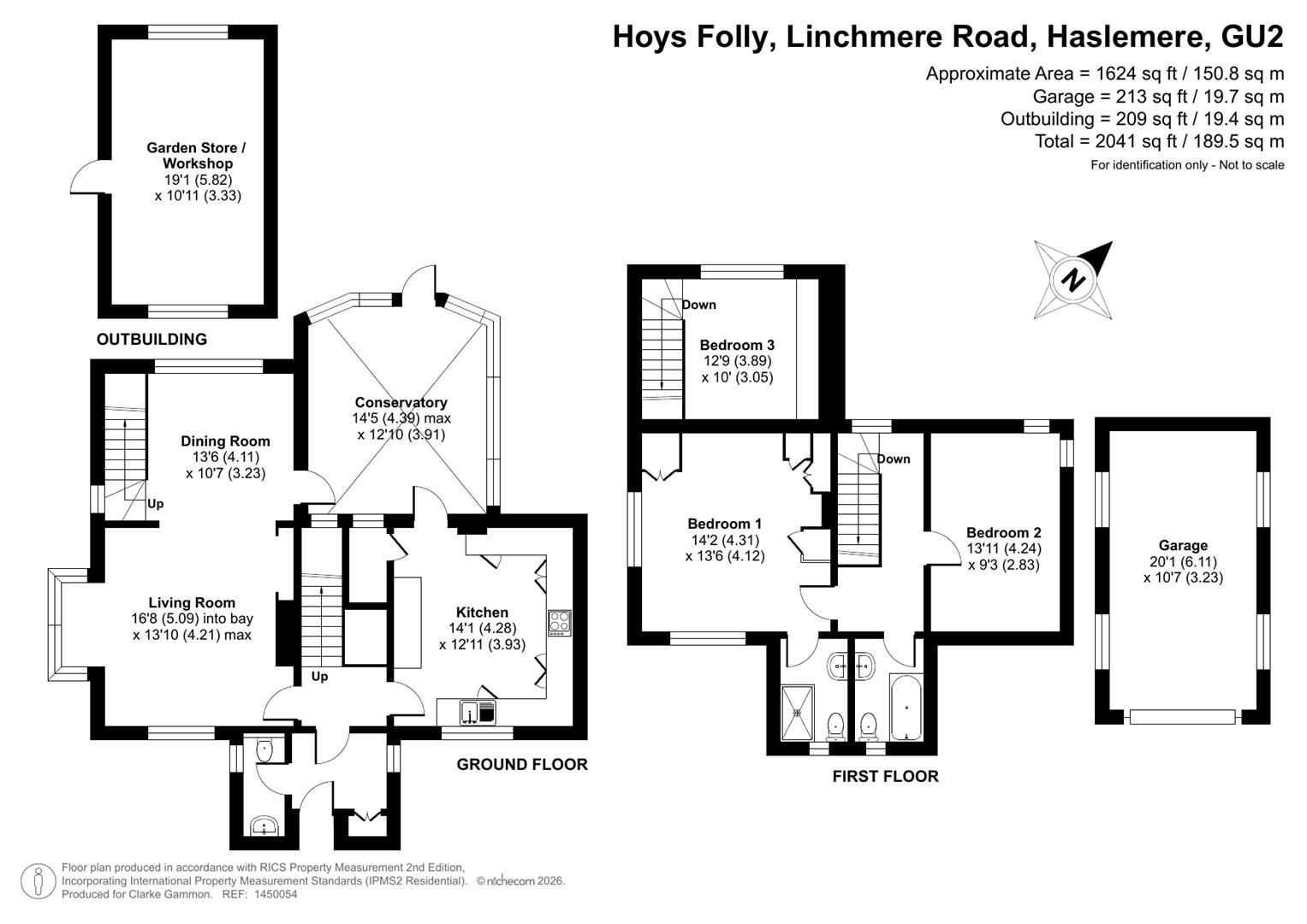 Hoys Folly, Linchmere Road, Haslemere floorplan