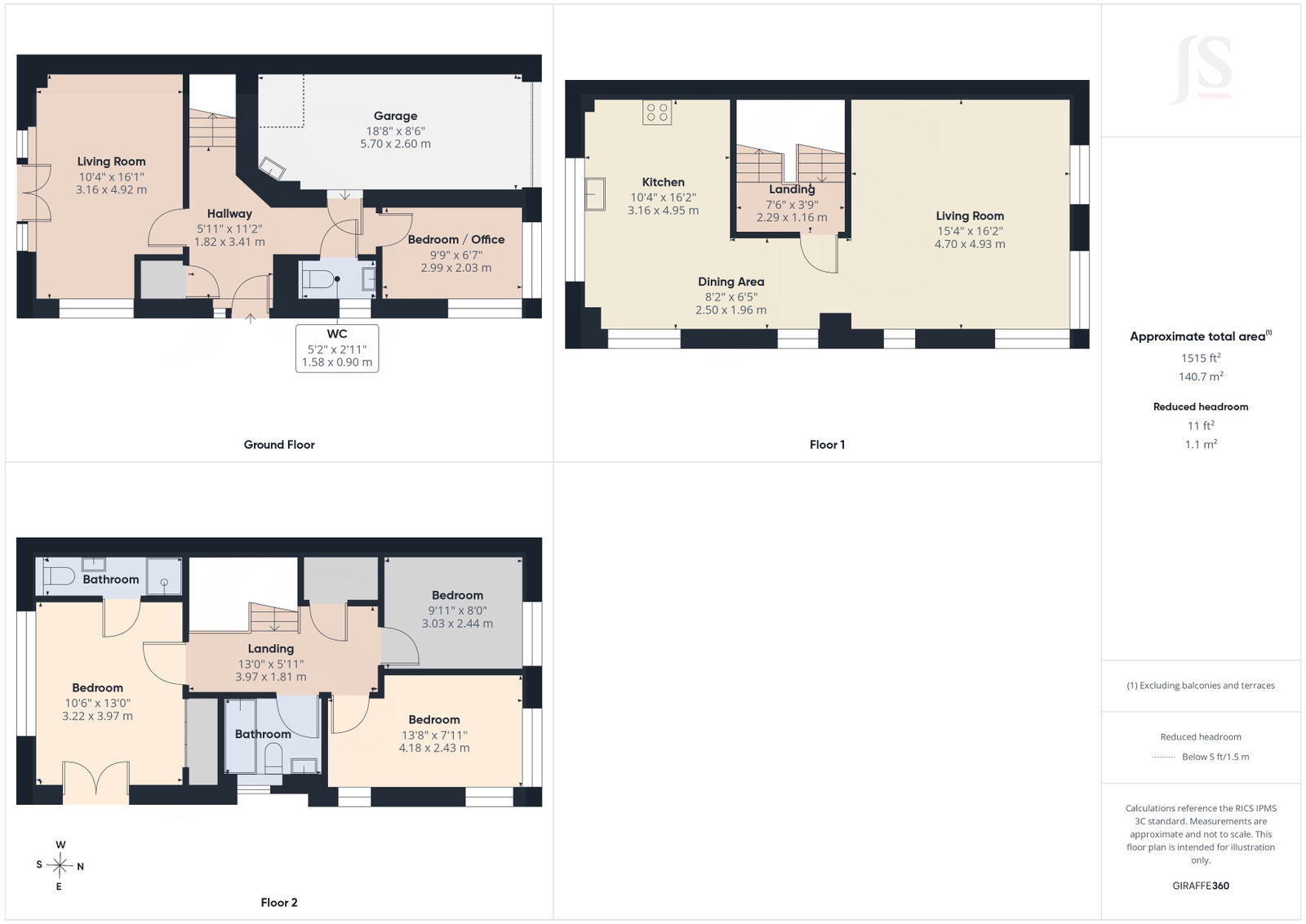 10, Bluebell Way, Worthing floorplan