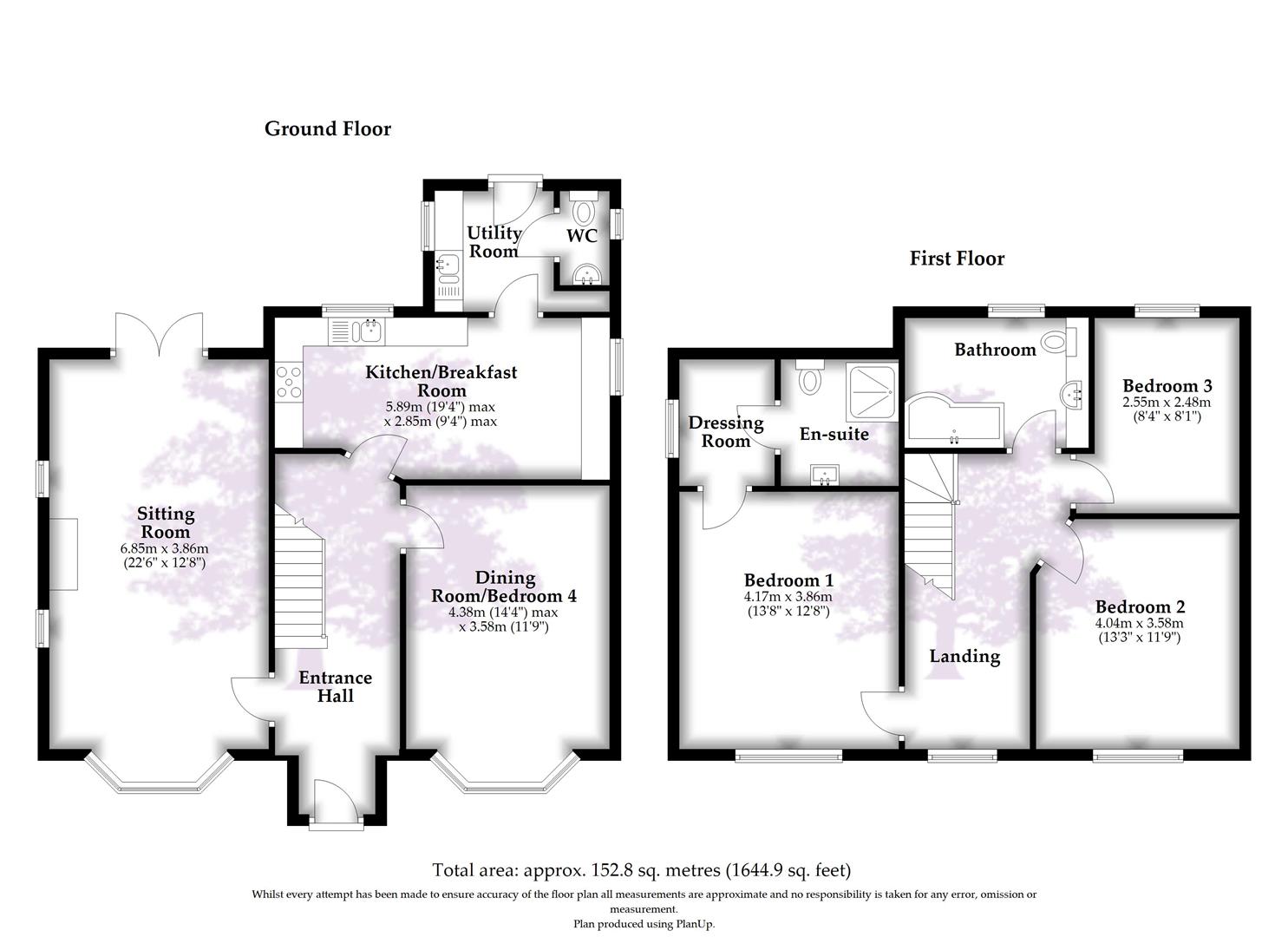 222, Shirehampton Road, Coombe Dingle floorplan