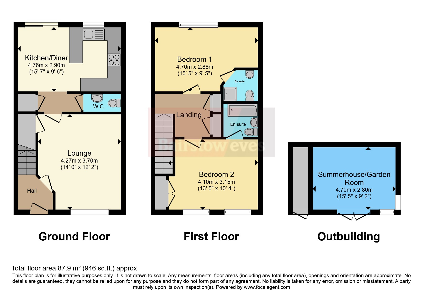 17, Gowrie Place, Surrey floorplan