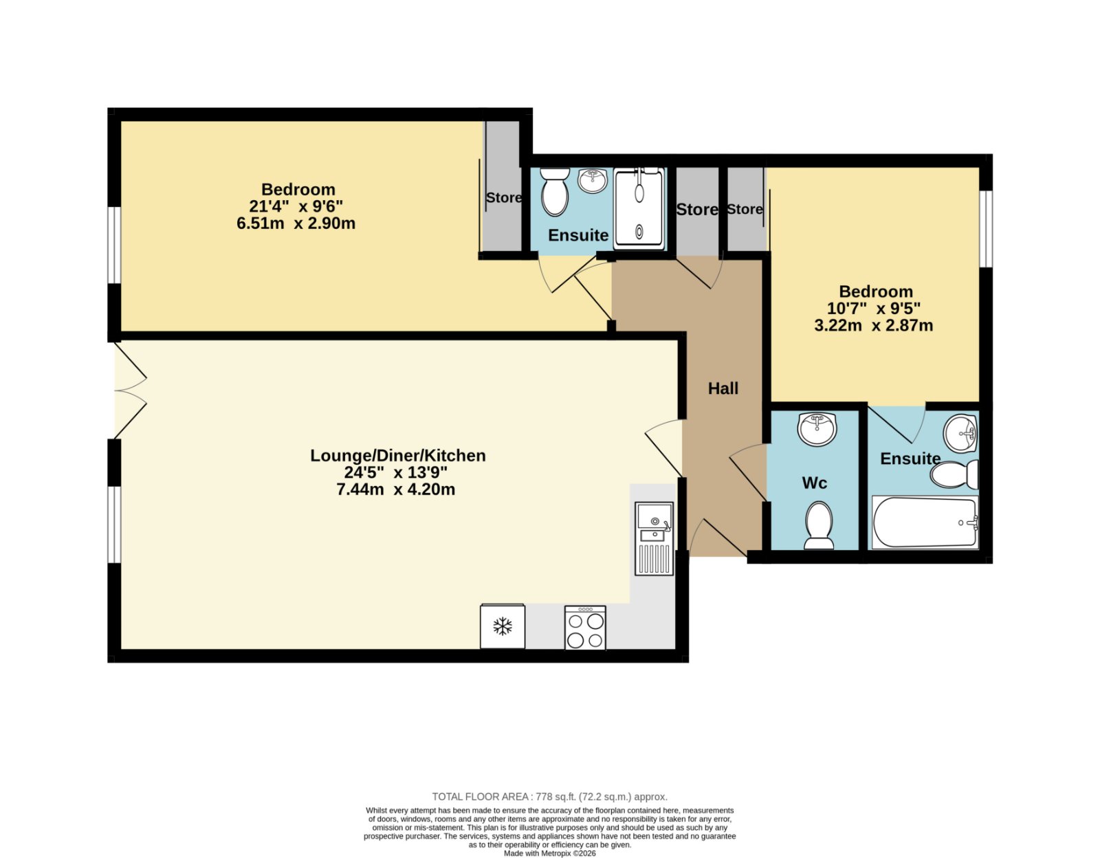 5, Waters Edge, Kent floorplan