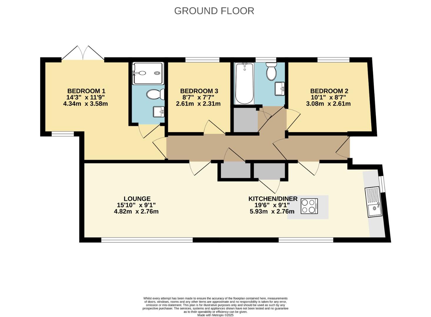 Number Three, Eaton Bray, Dunstable floorplan