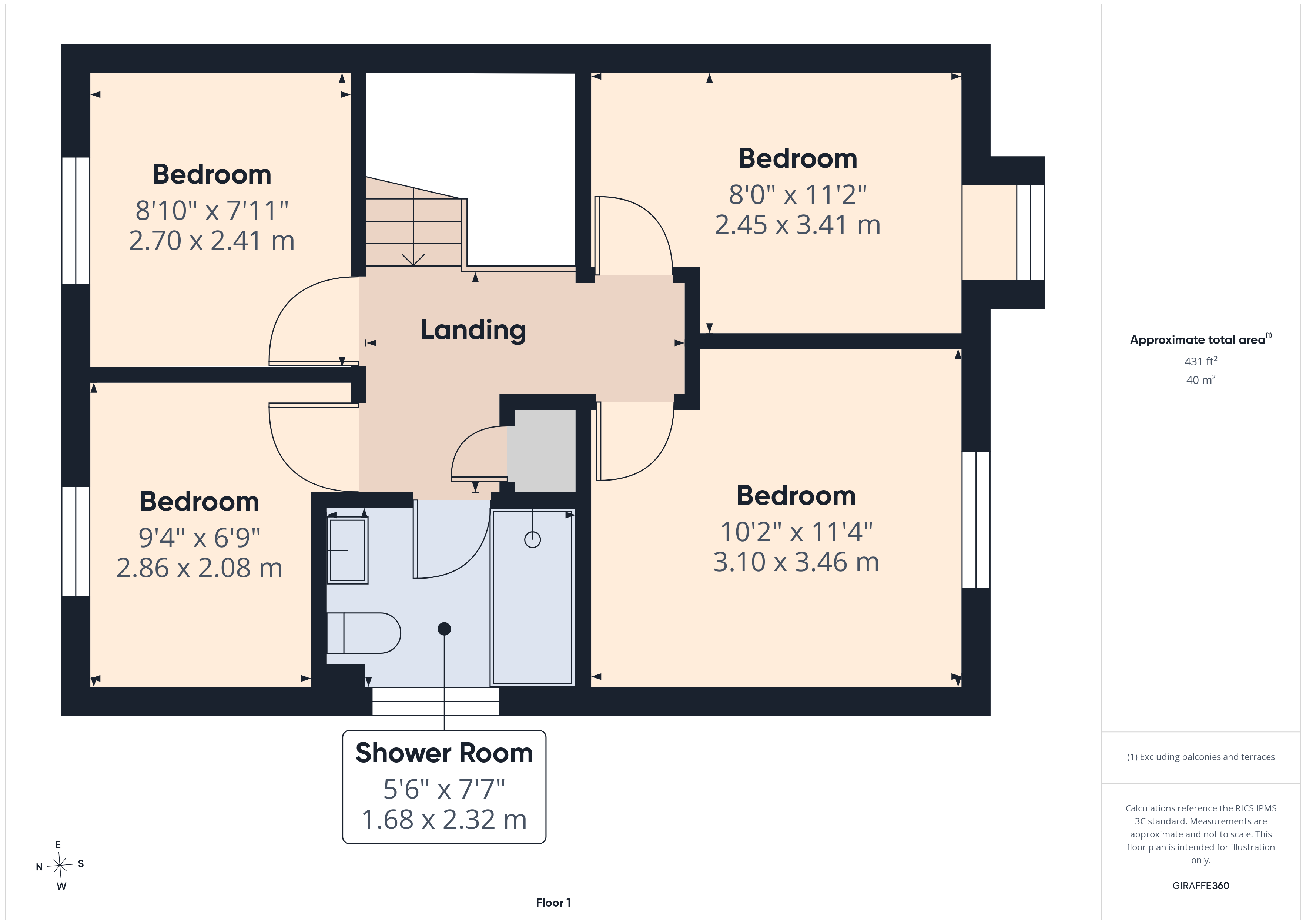 31, Knightsbridge Way, Bridgwater floorplan