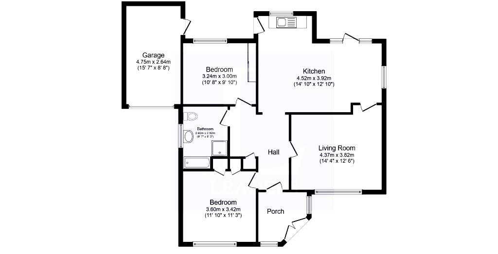 41., Stancliffe Avenue, Wrexham floorplan
