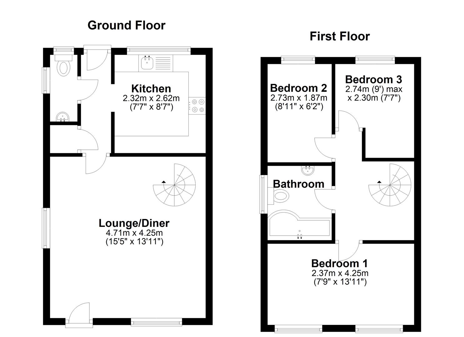 Bickford Close, Barrs Court floorplan