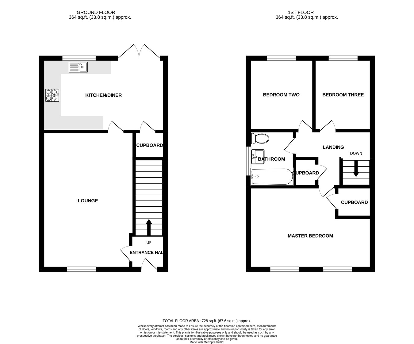 18, White Cross Court, Barnsley floorplan