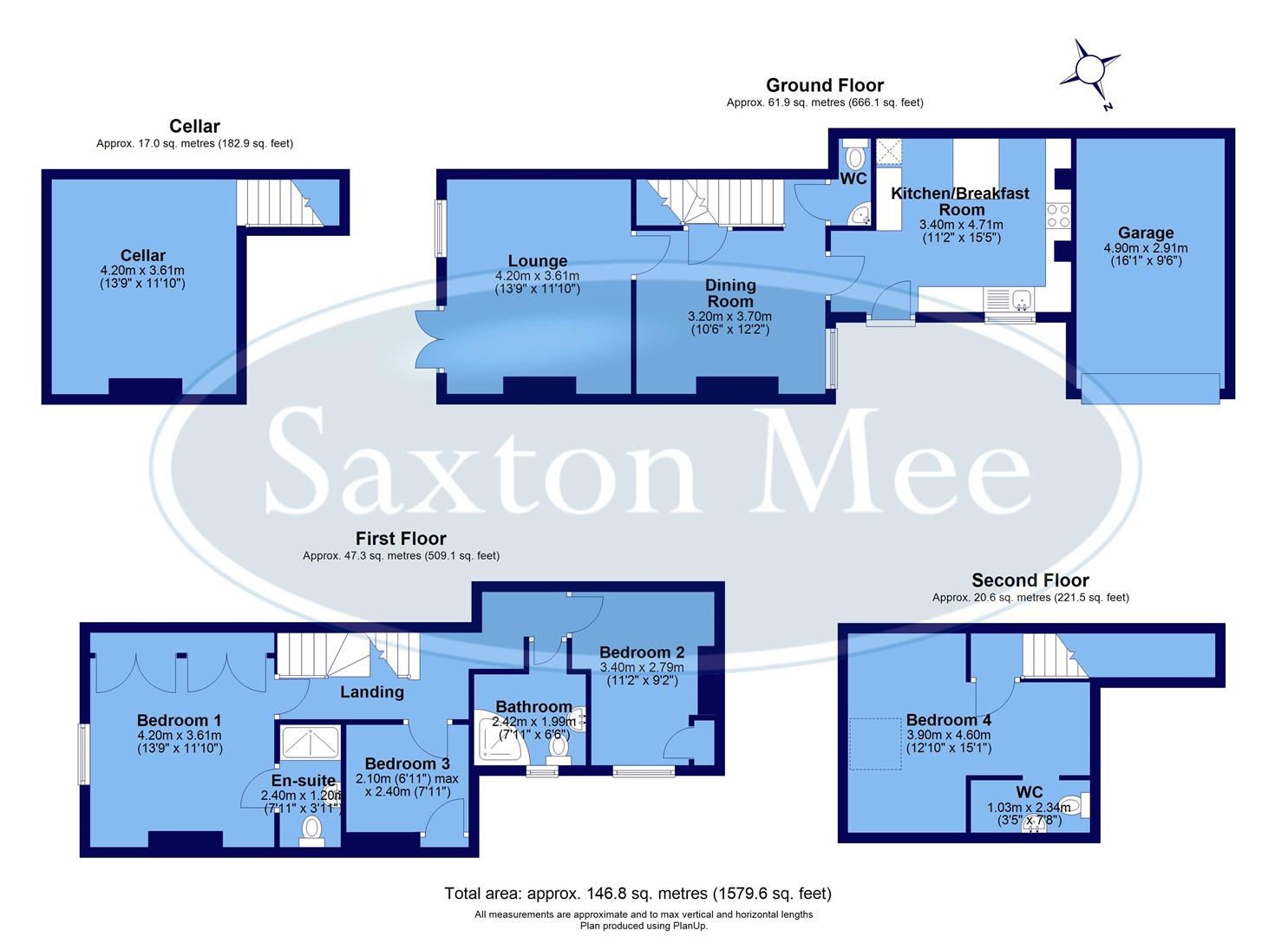 151, Fox Hill Road, Sheffield floorplan