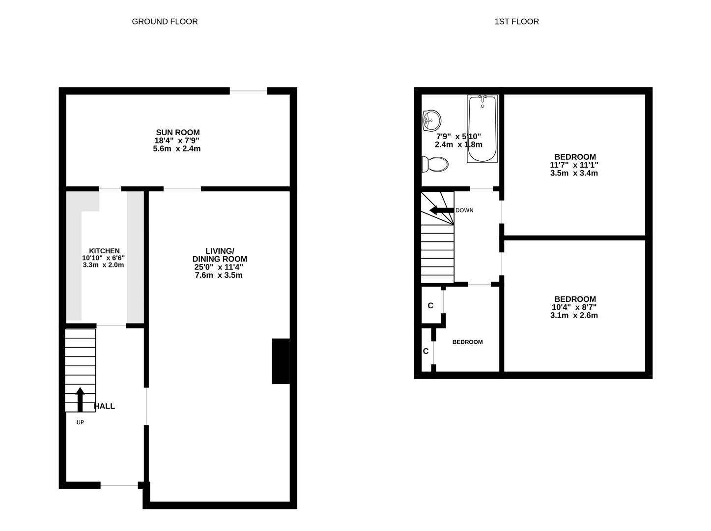 Drumossie Avenue, Inverness floorplan