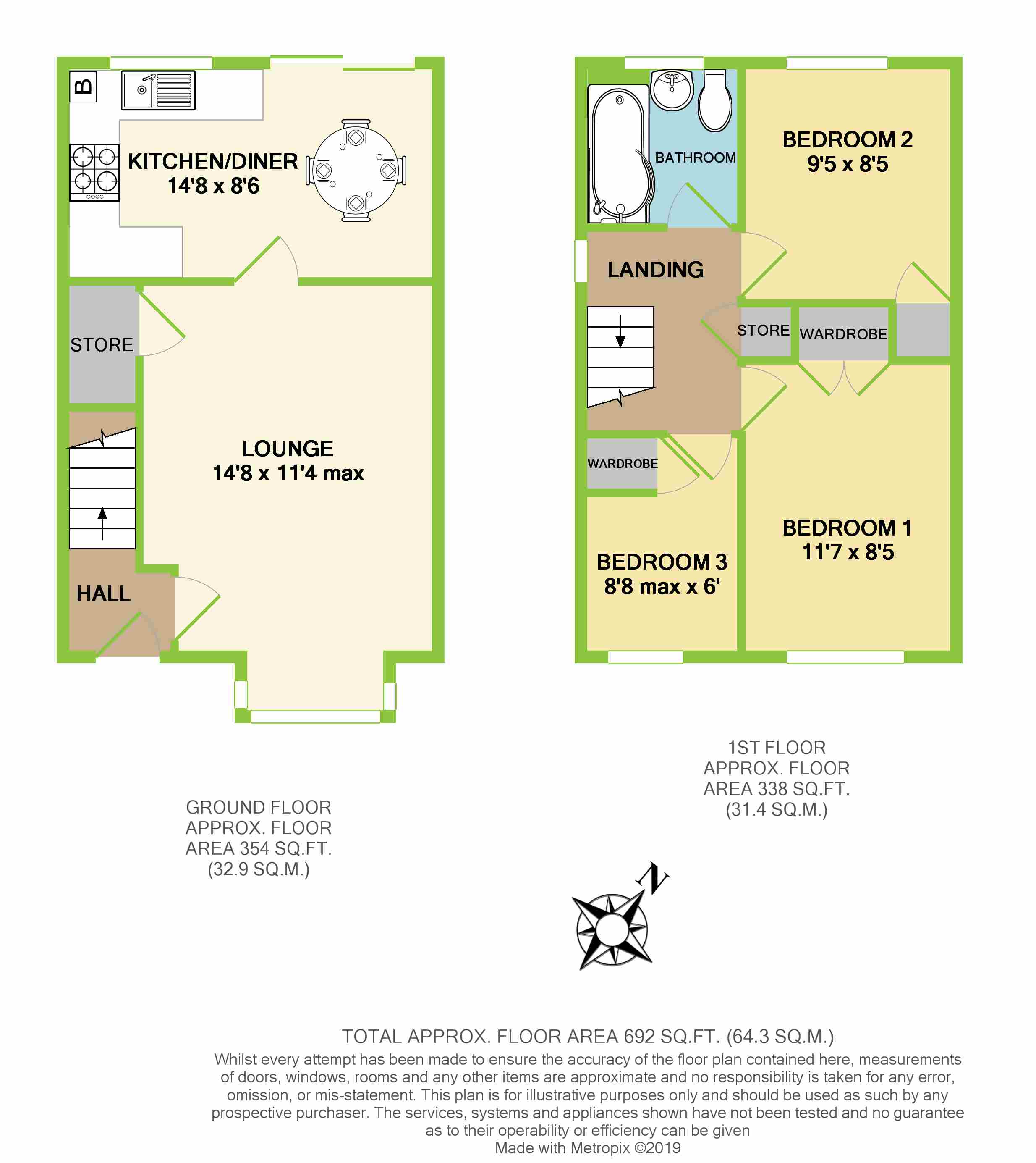 3 Bedrooms Semi-detached house for sale in Malus Avenue, Llantwit Fardre, Pontypridd CF38