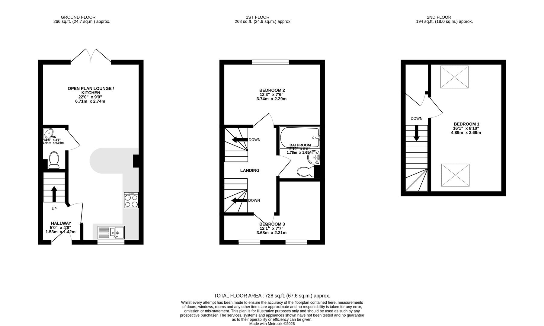 59, Grosvenor Road, Hull floorplan