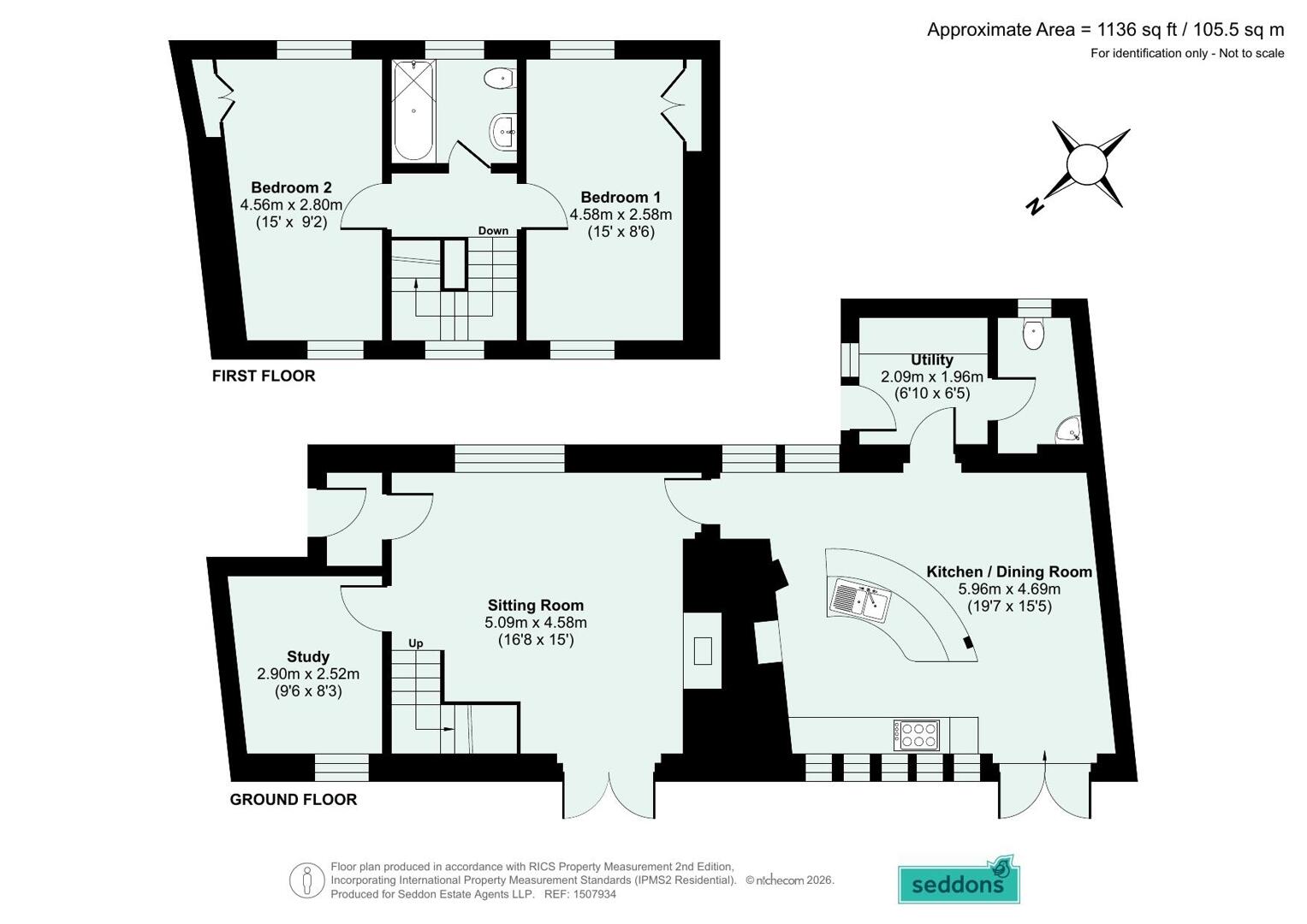 The Old Bake House, 6, Chapel Street, Dulverton floorplan