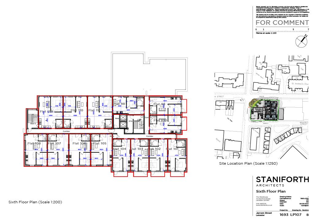 96, Jarrom Street, Leicester floorplan