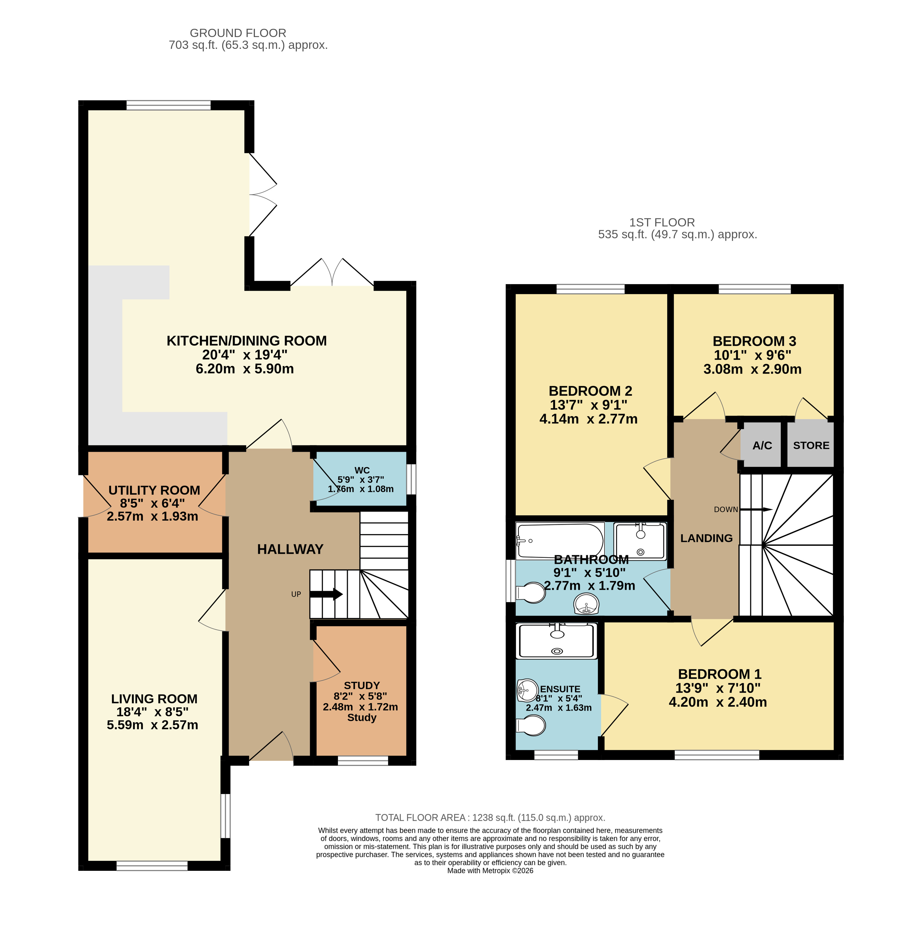 211, Swanwick Lane, Southampton floorplan