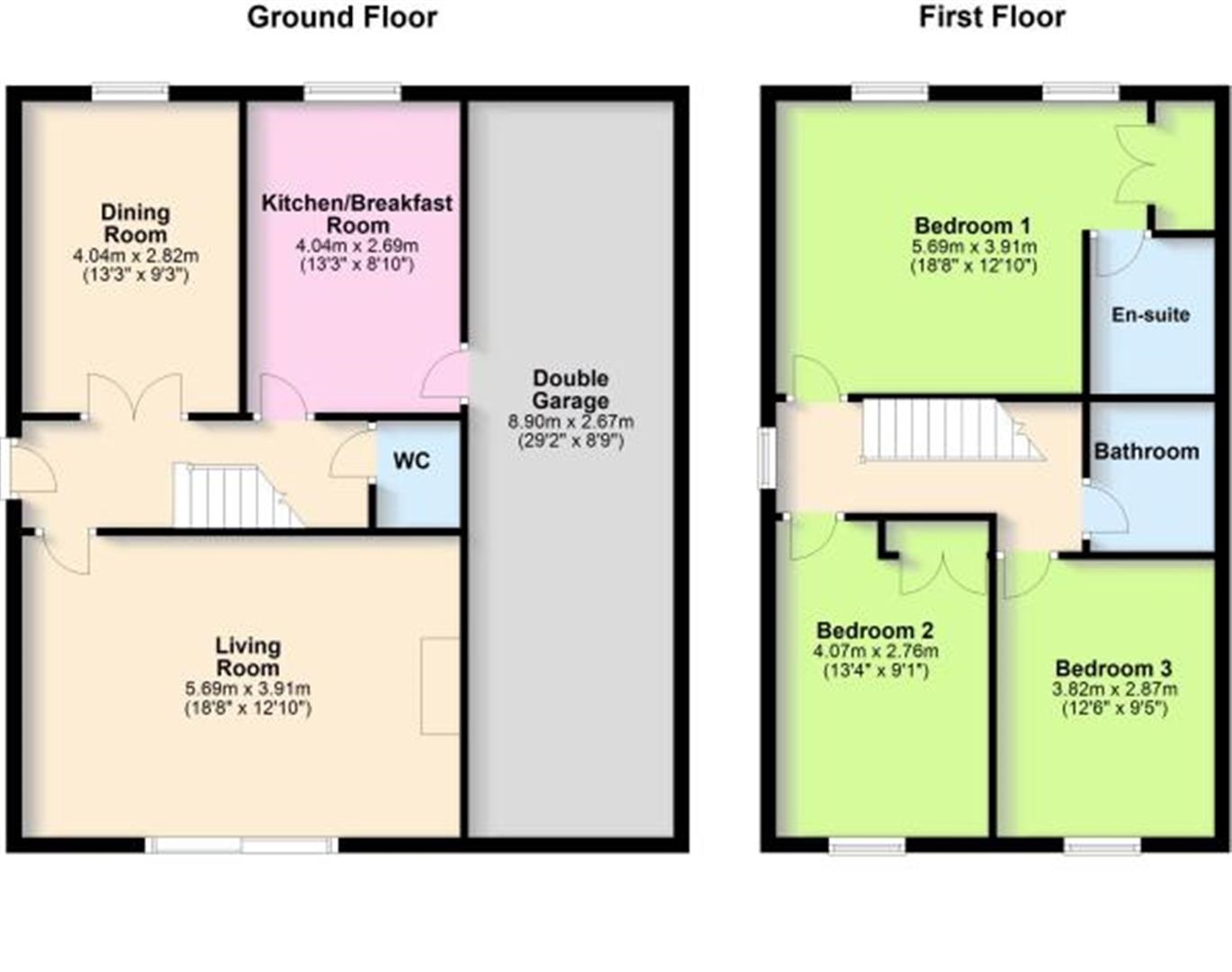 3 Bedrooms Detached house for sale in Highgrove Gardens, Worthing BN11