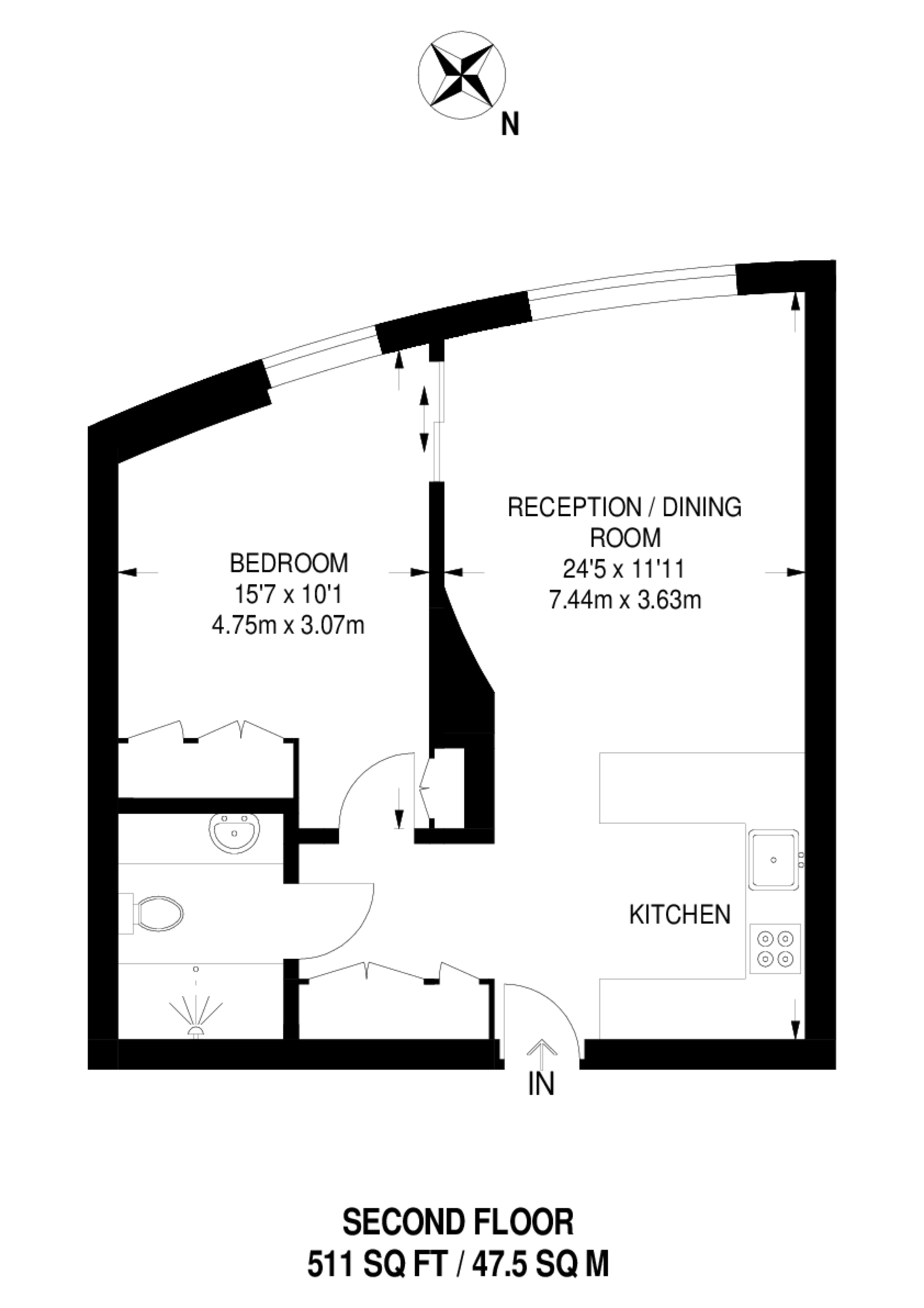 Millbank, Westminster floorplan
