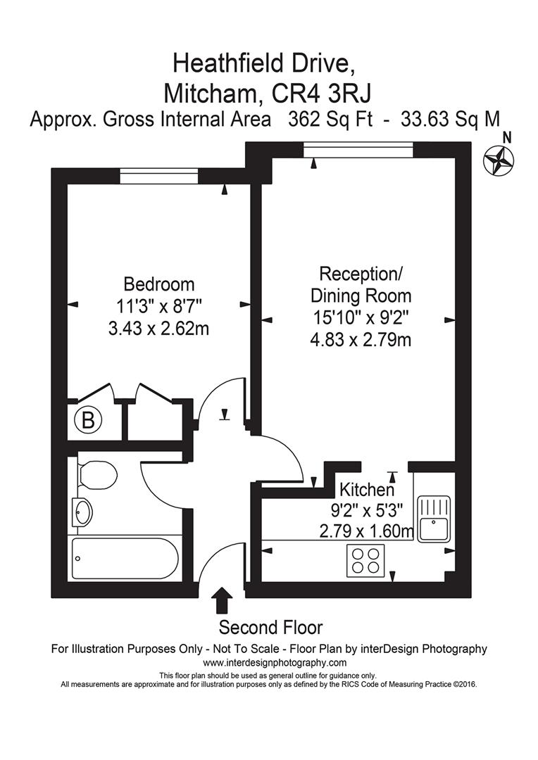 284, Heathfield Drive, London floorplan