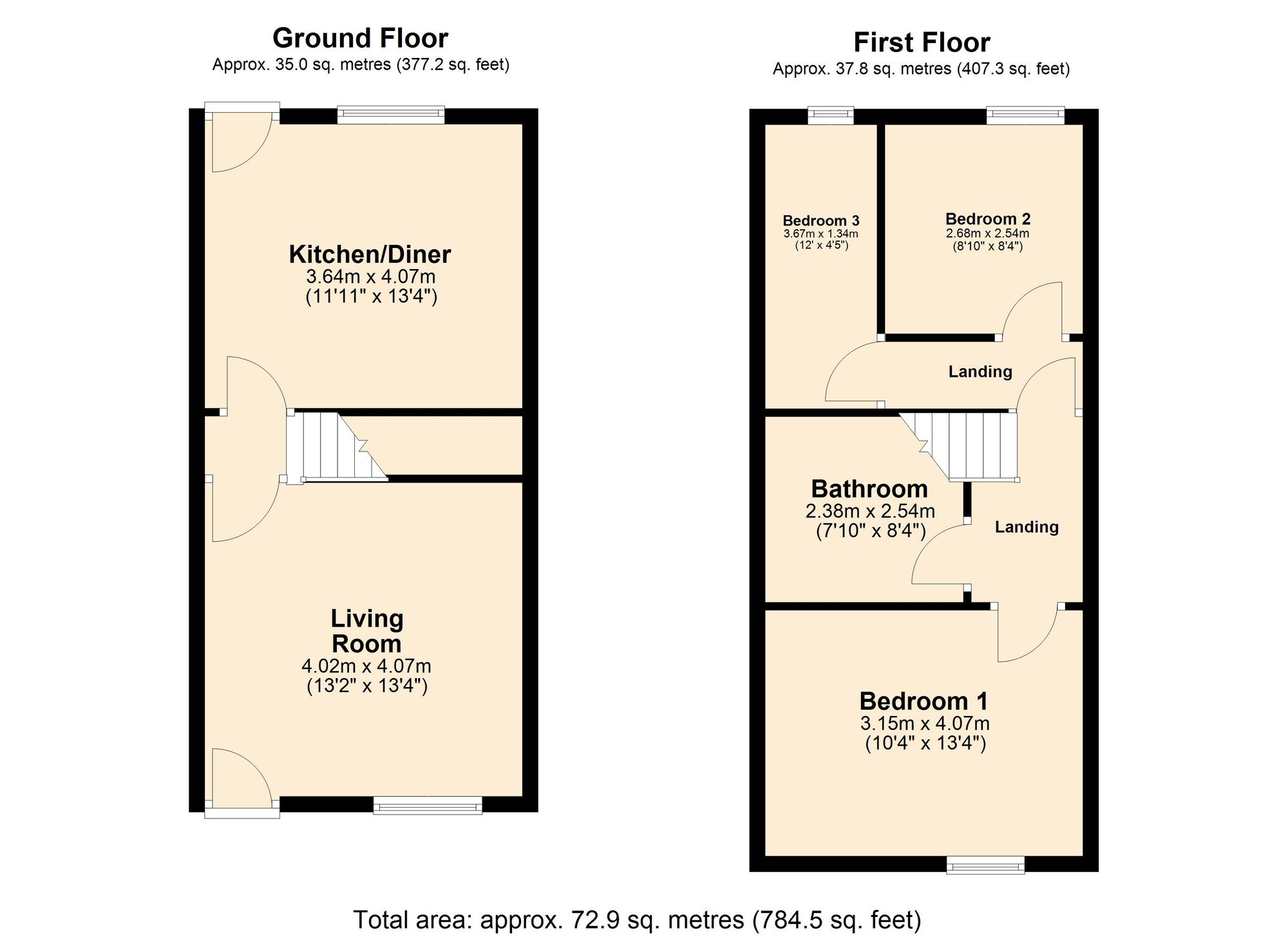 18 Cross Street, Burnley floorplan