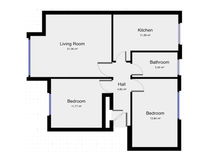 1, Valleyfield, East Kilbride floorplan