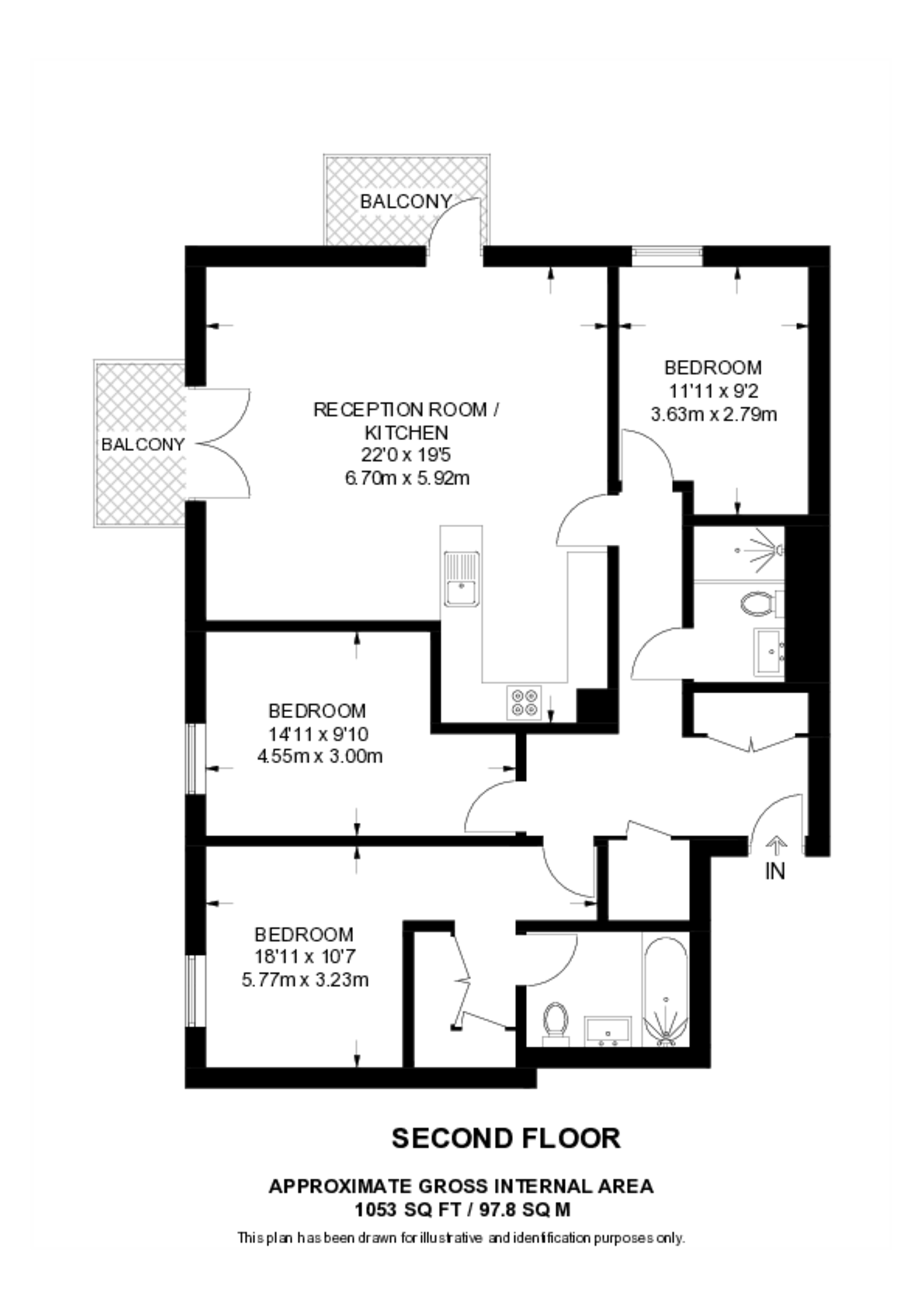 Howard Road, Stanmore floorplan