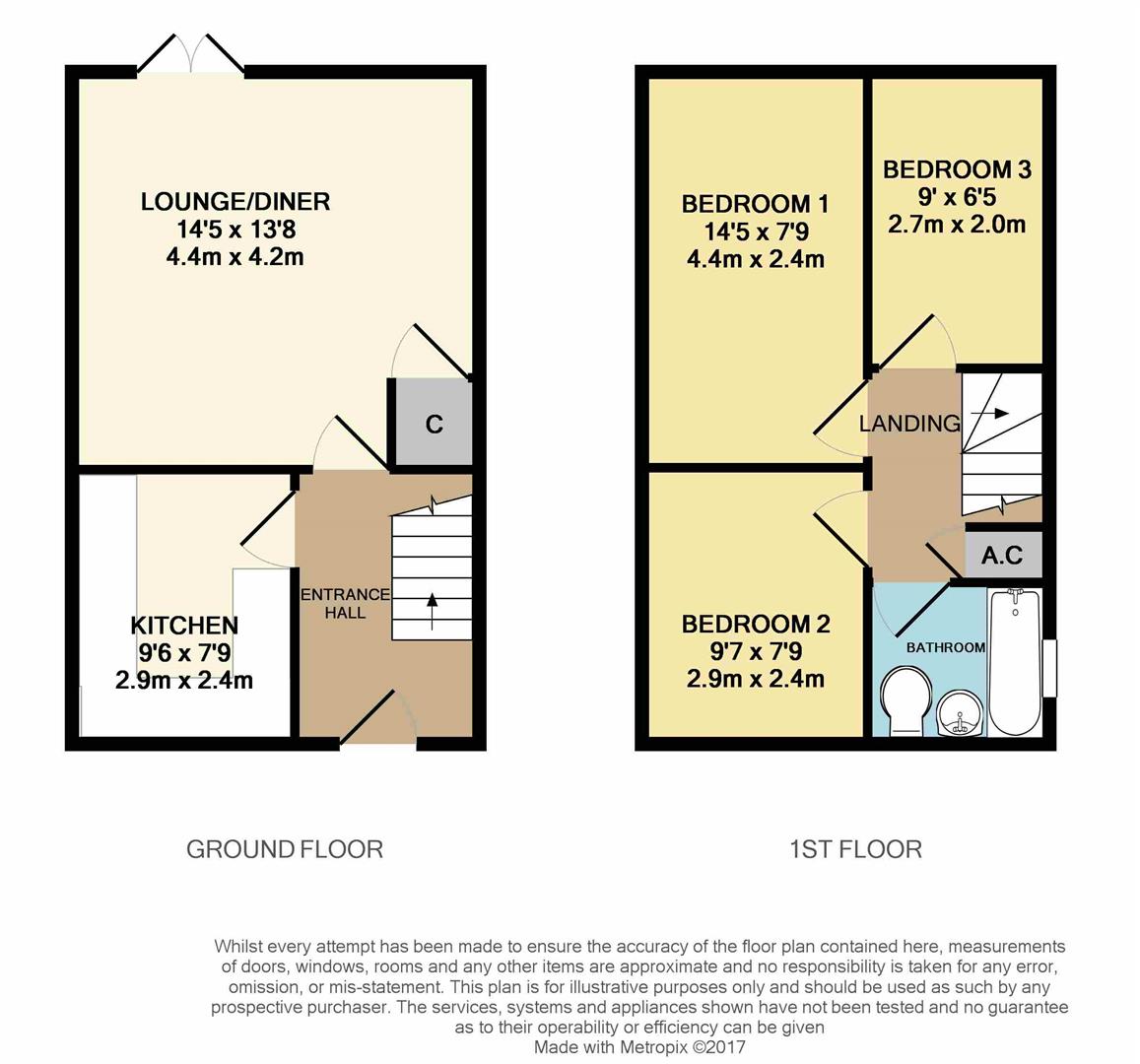 11, Lushington Close, Norwich floorplan