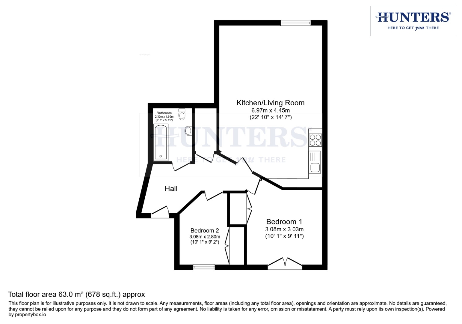 17 Curlew House, Elvington Terrace, York floorplan