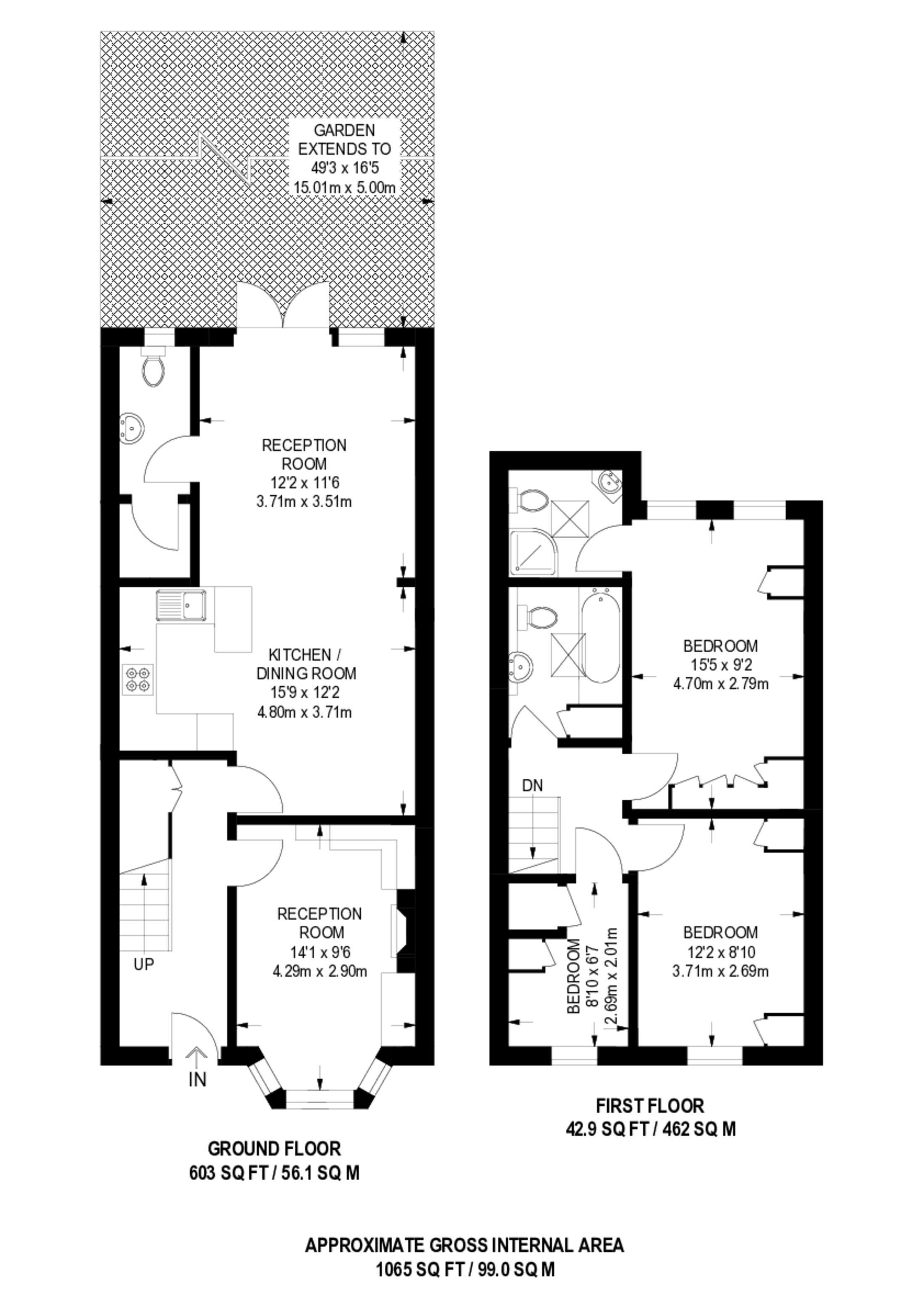 Heron Road, St Margarets floorplan