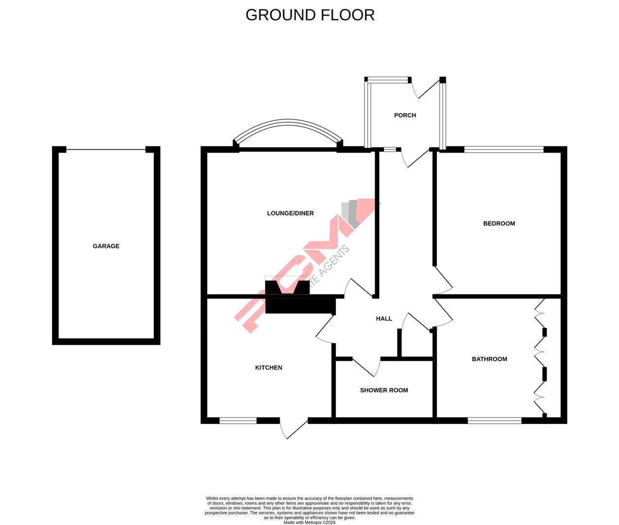 23, Ashford Way, Hastings floorplan