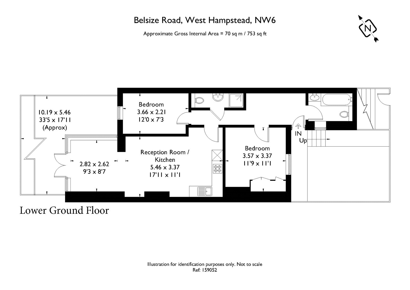 2 Bedrooms Flat to rent in 154 Belsize Road, London NW6