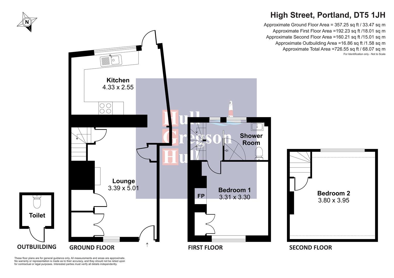 137, High Street, Portland floorplan