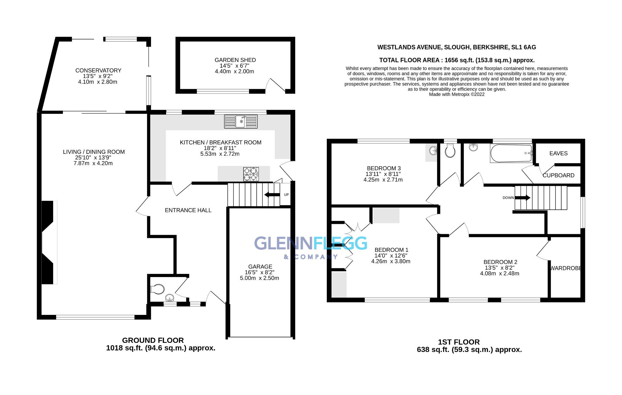 Westlands Avenue, Burnham, Slough SL1, 3 bedroom detached house for sale 62591031 PrimeLocation