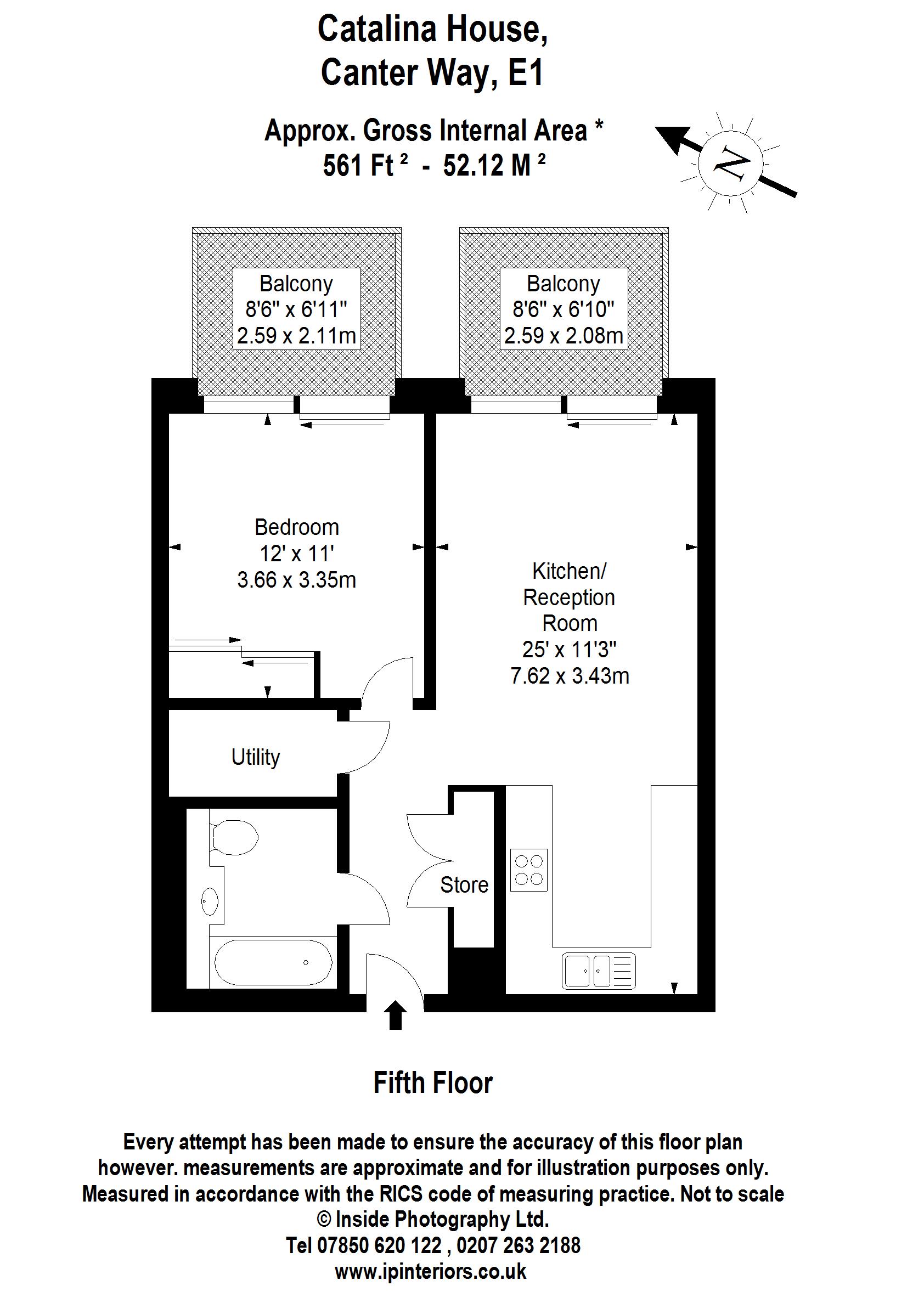 1 Bedrooms Flat to rent in Leman Street, London E1