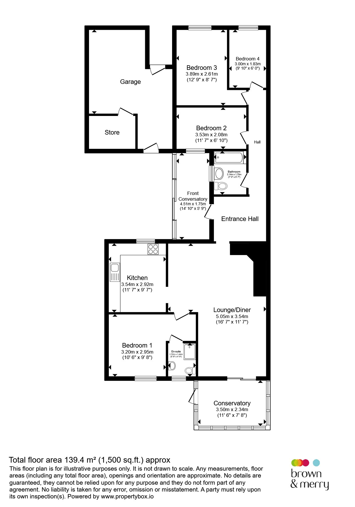 18, Woodrush Close, Milton Keynes floorplan
