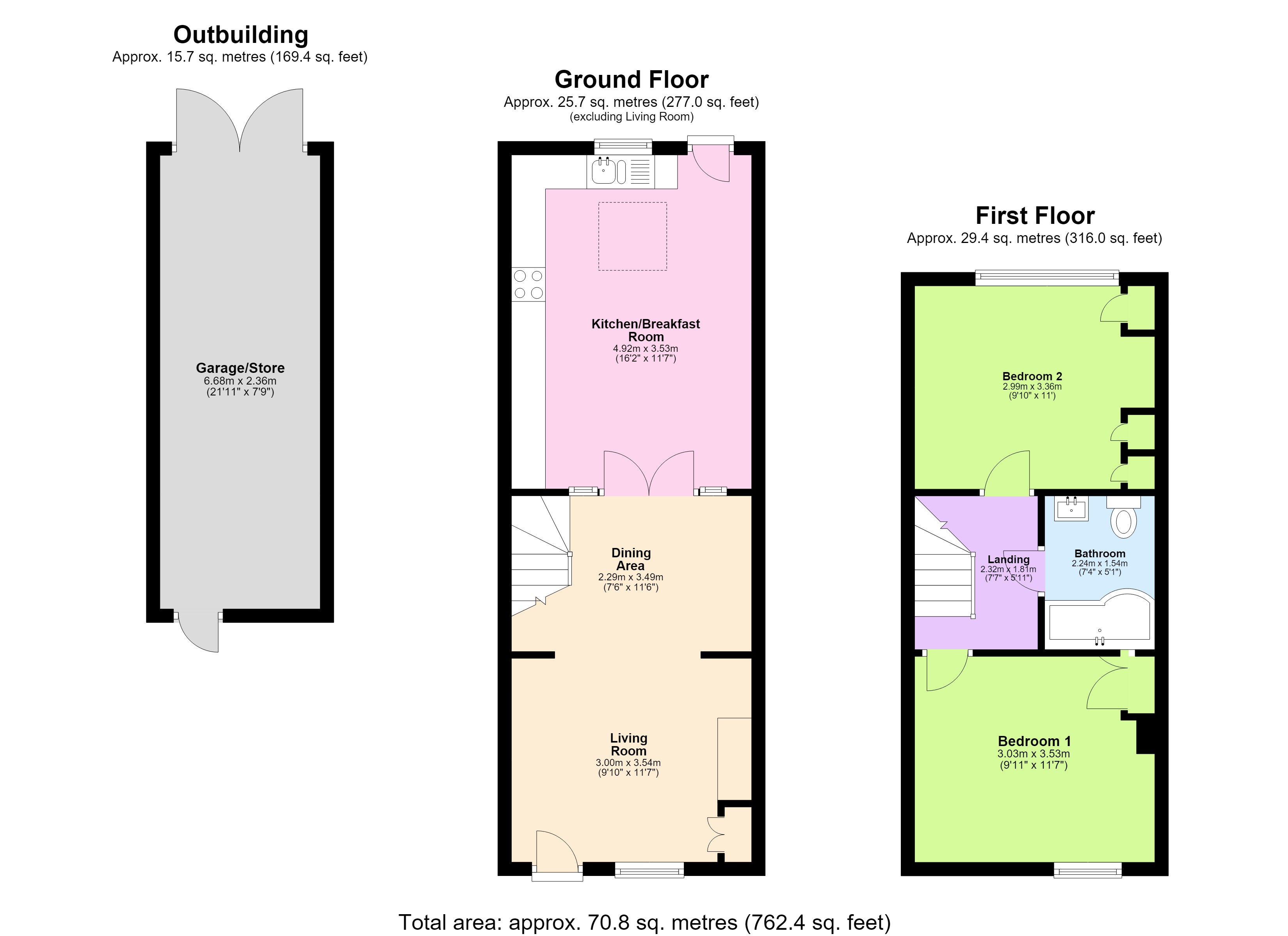 49, Bower Lane, Eaton Bray floorplan