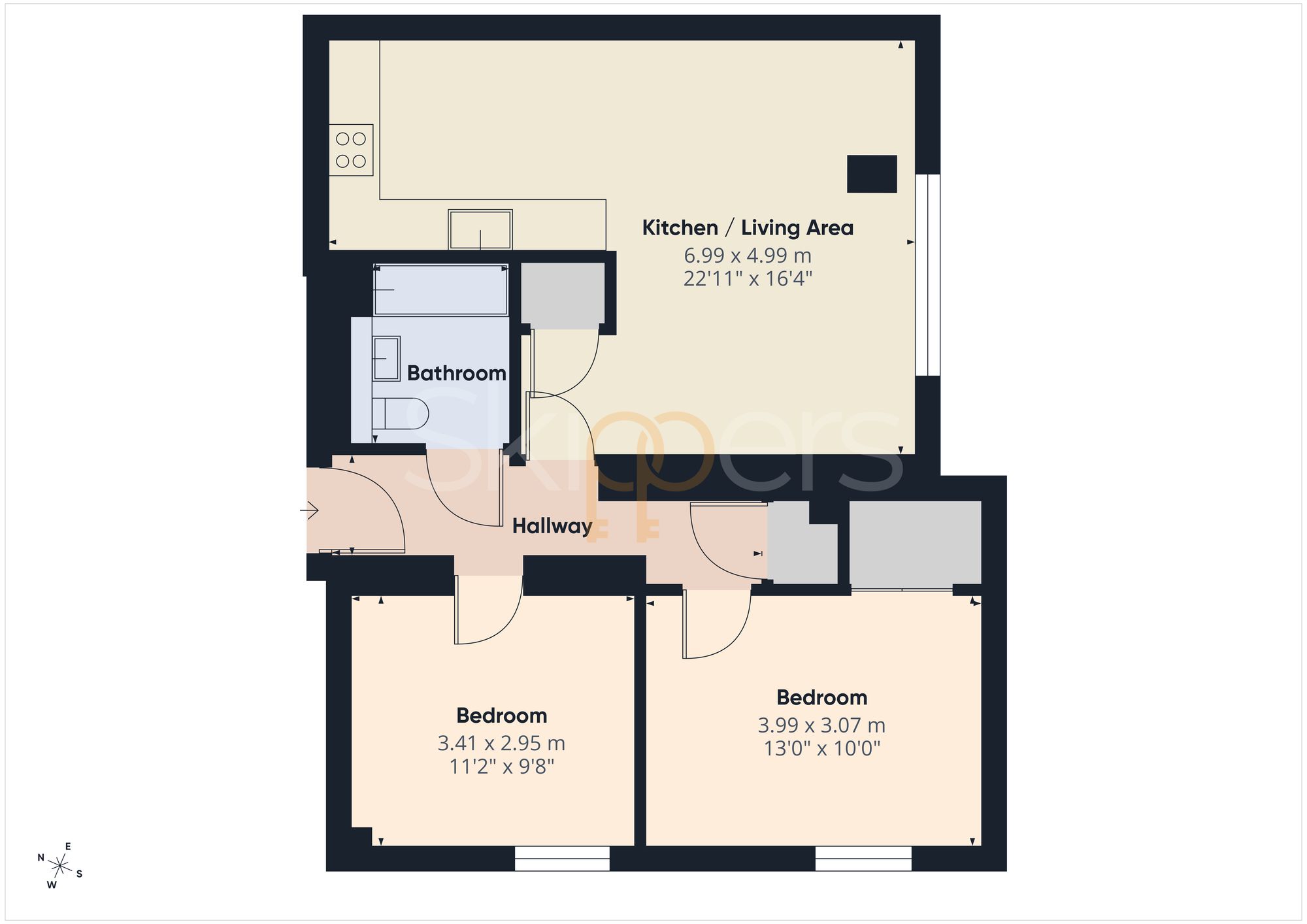 Flat 5, The Panorama Park Street, Ashford floorplan