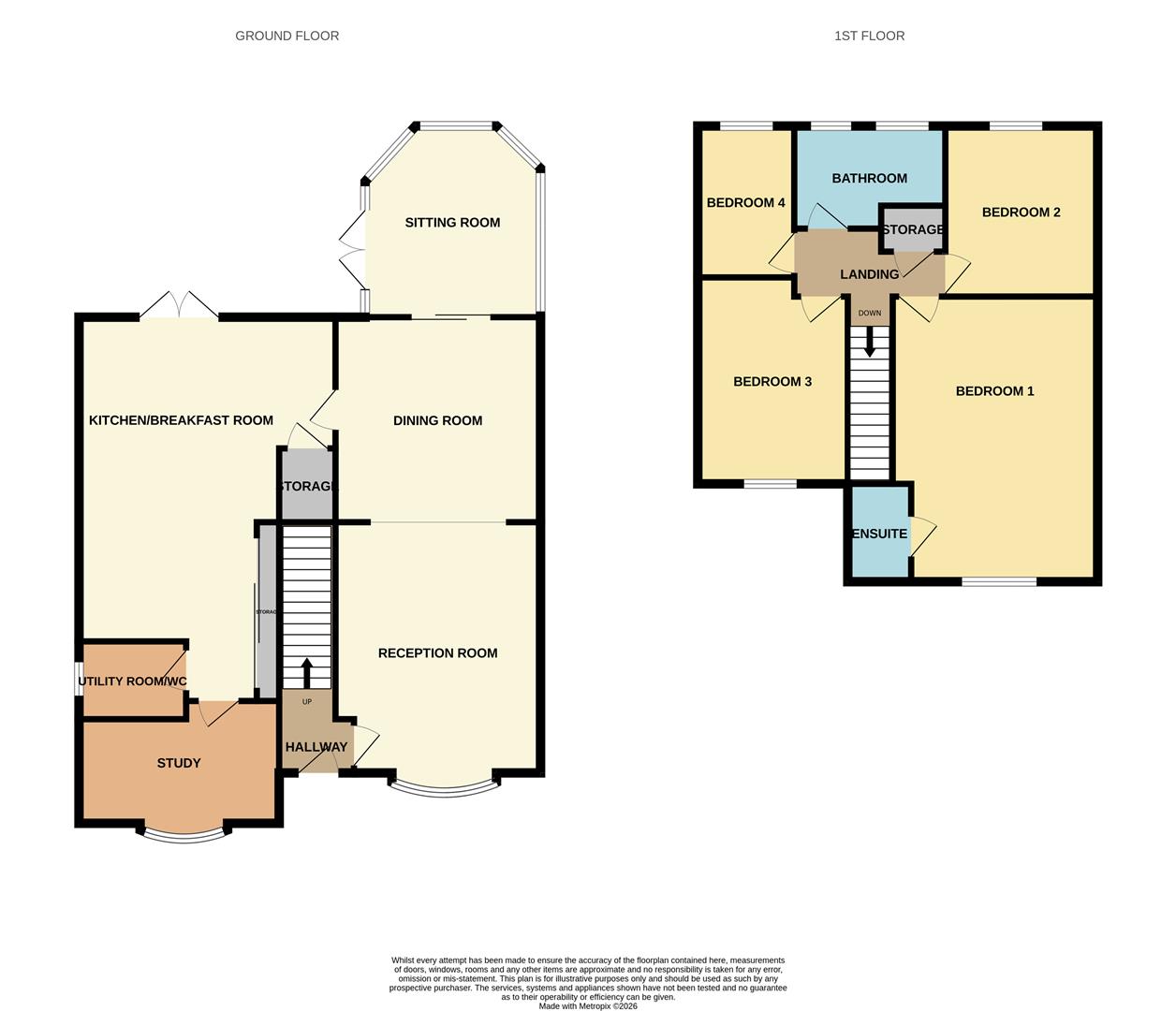 13, Durham Drive, Ashton-Under-Lyne floorplan