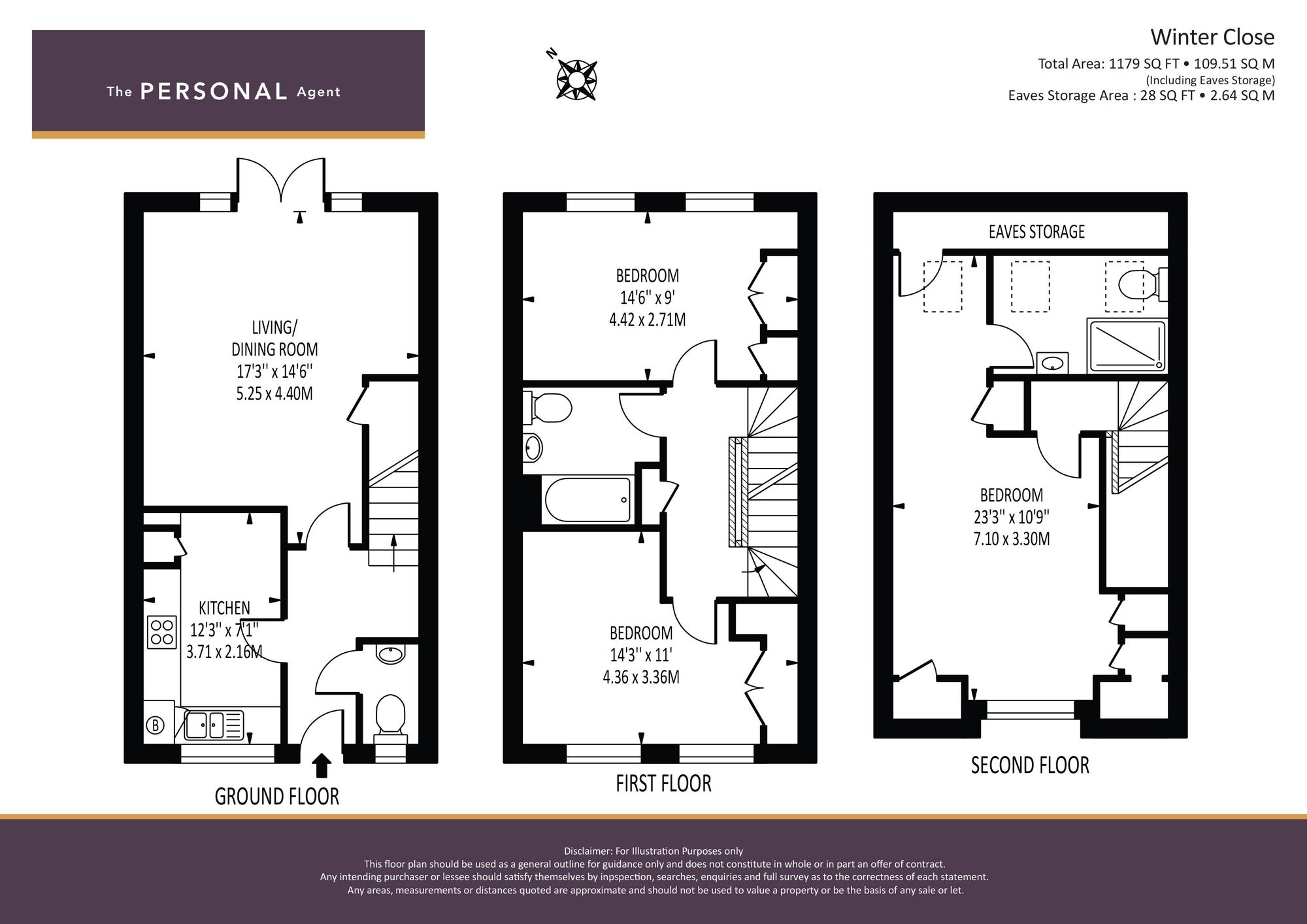 20, Winter Close, Epsom floorplan