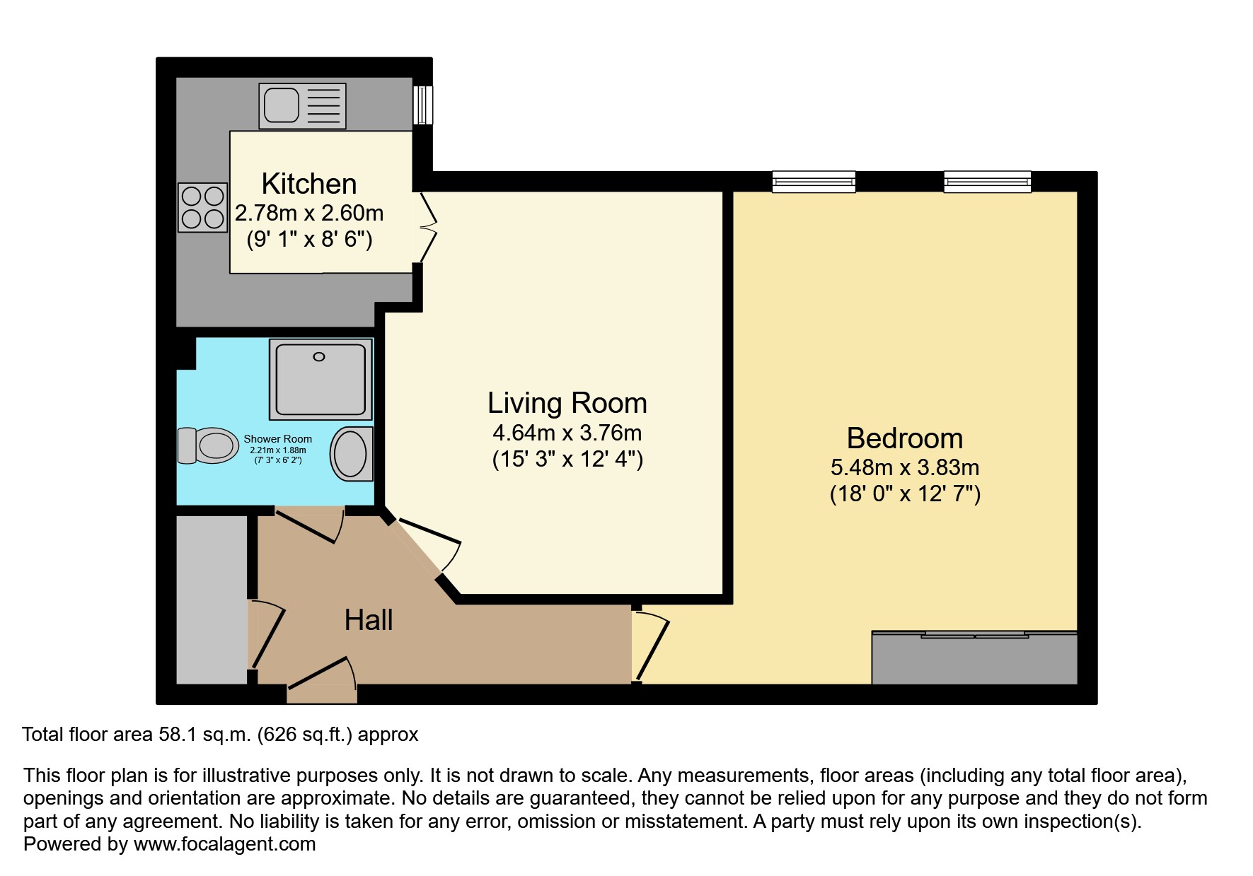 33, Roby Court, Liverpool floorplan