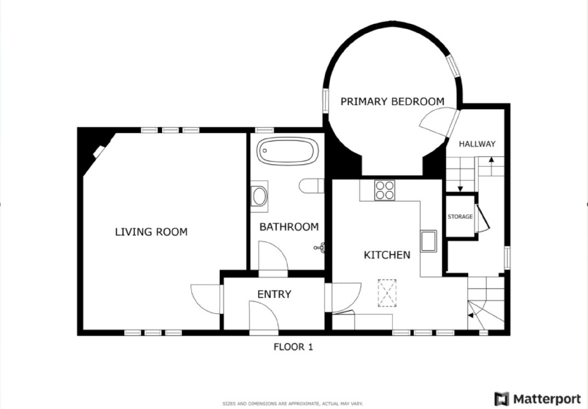 Flat 31, Kingsgate Castle, Joss Gap Road, Broadstairs floorplan