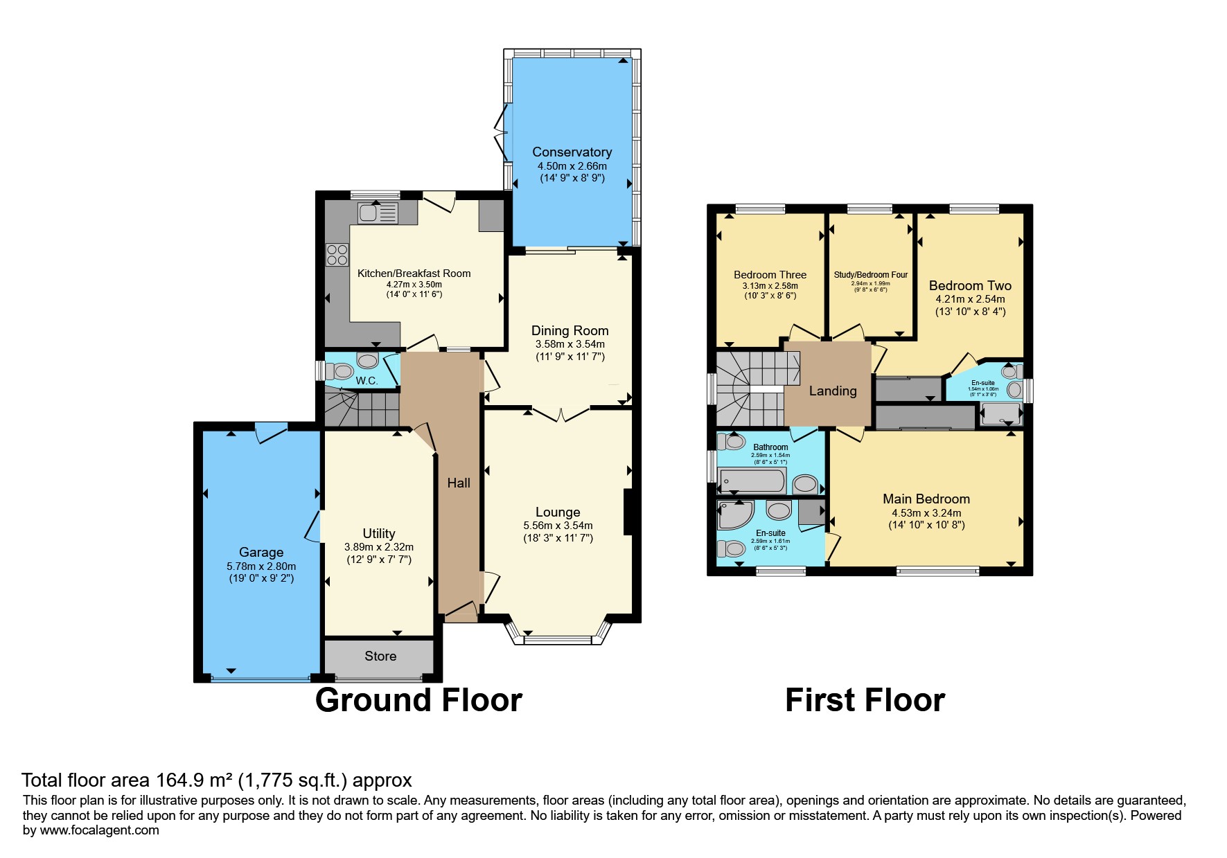 11, Fair-green Road, Newcastle floorplan